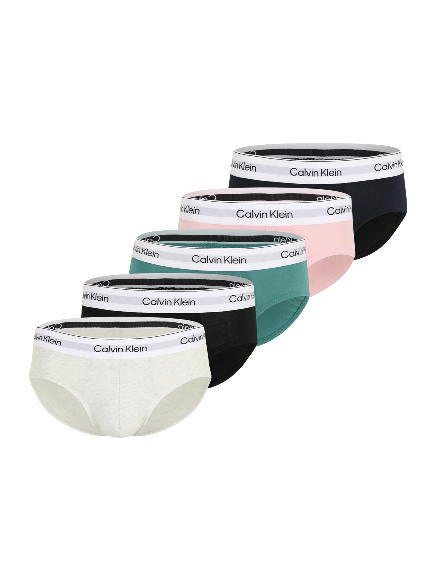 Calvin Klein Underwear Slip  tengerészkék / világosszürke / smaragd / rózsaszín / fekete akciós termékkép 1