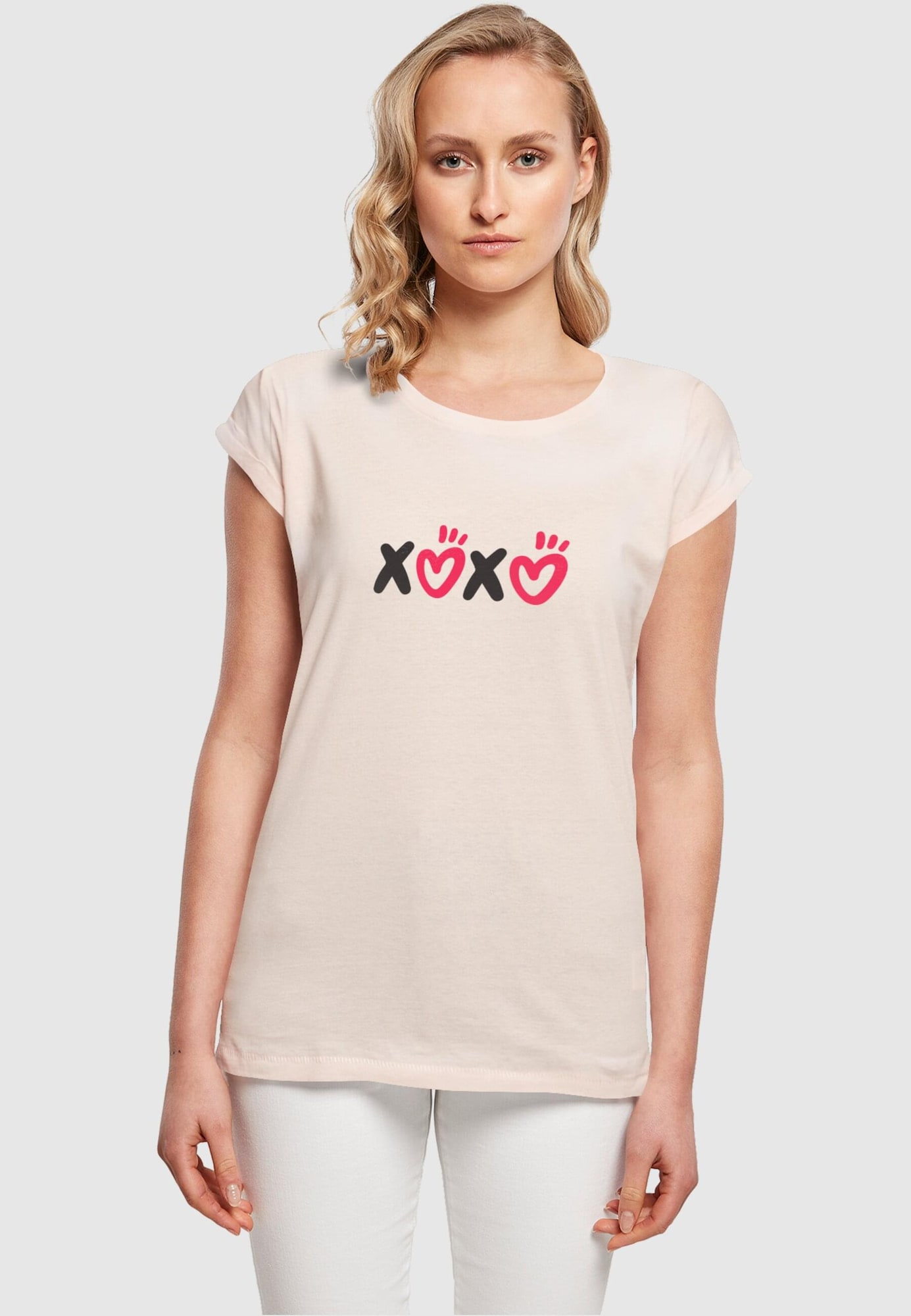 Thumbnail - Merchcode T-Shirt Valentines Day - XOXO