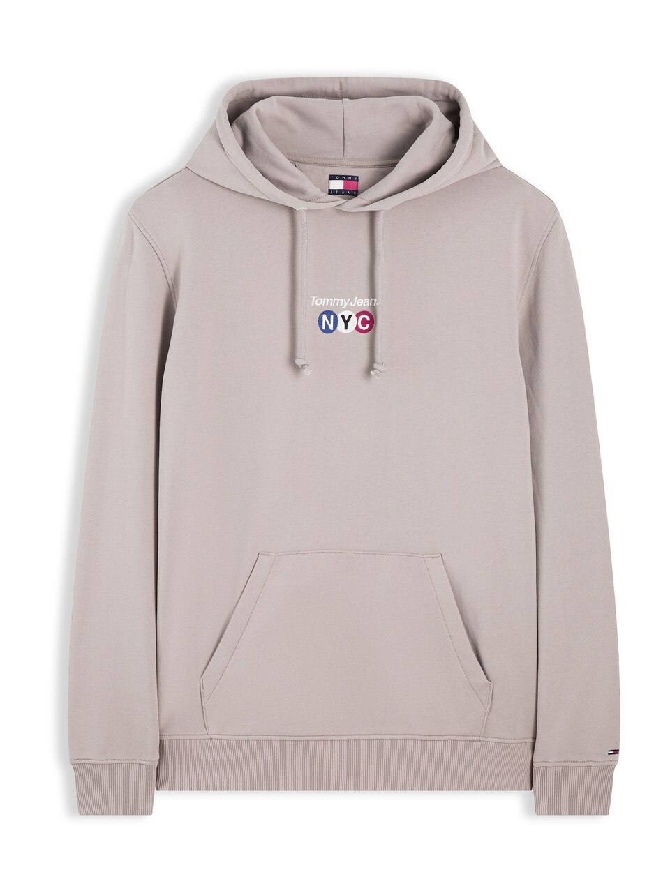Sweatshirt 'NYC' blå / taupe / röd