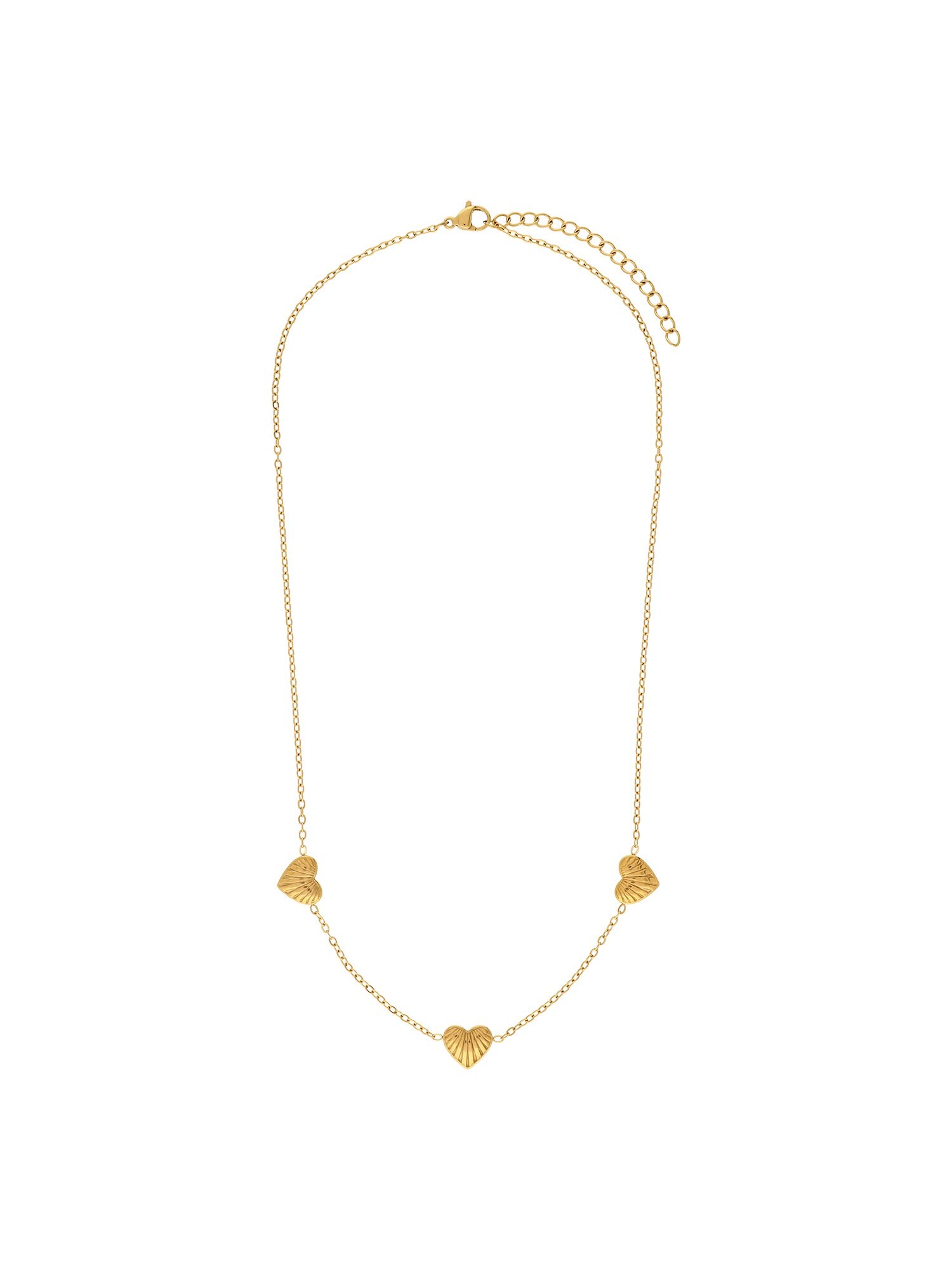 Lucardi Ketting 'Herz' Goud