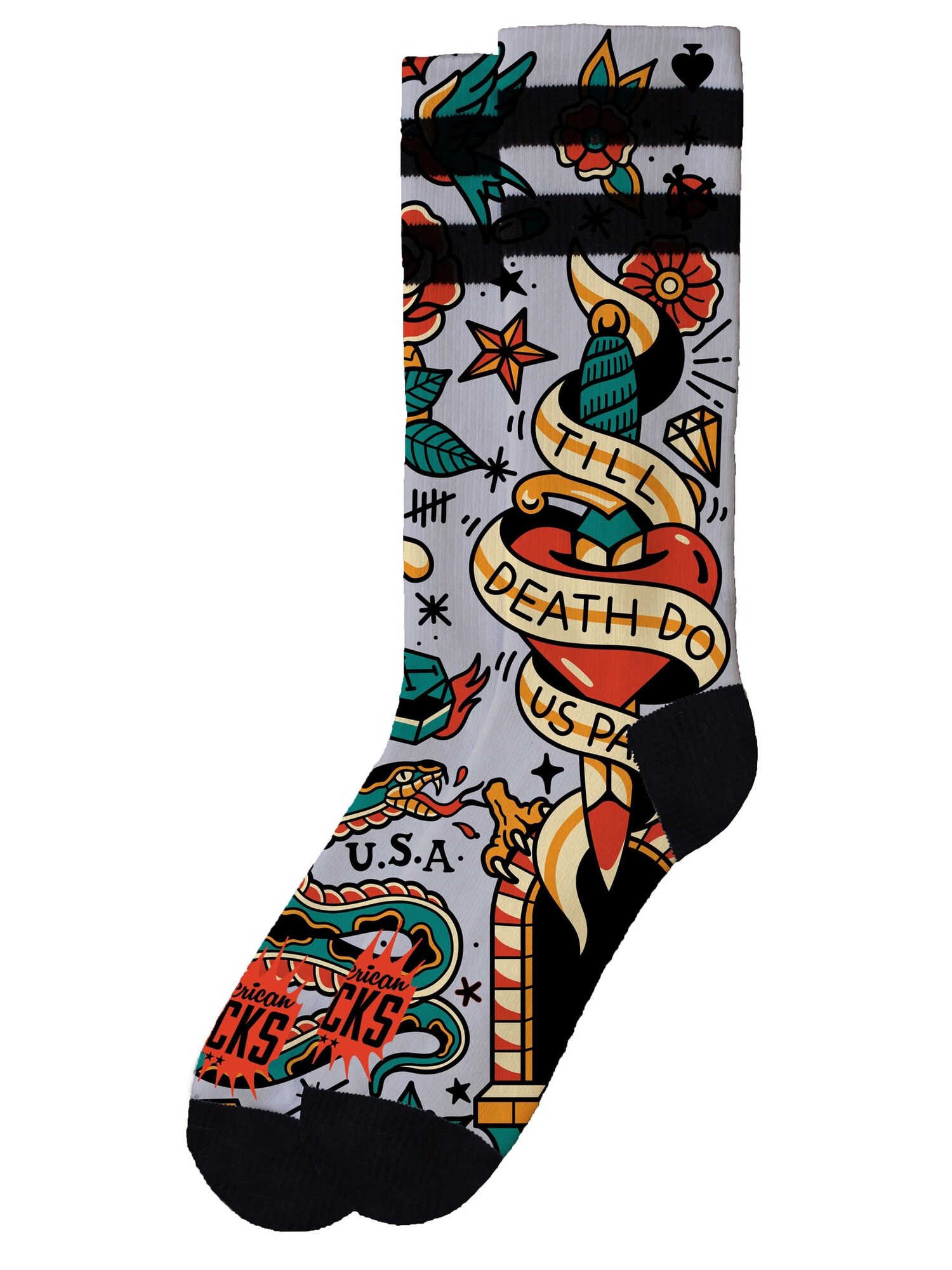 American Socks Socken Till Death Do Us Part