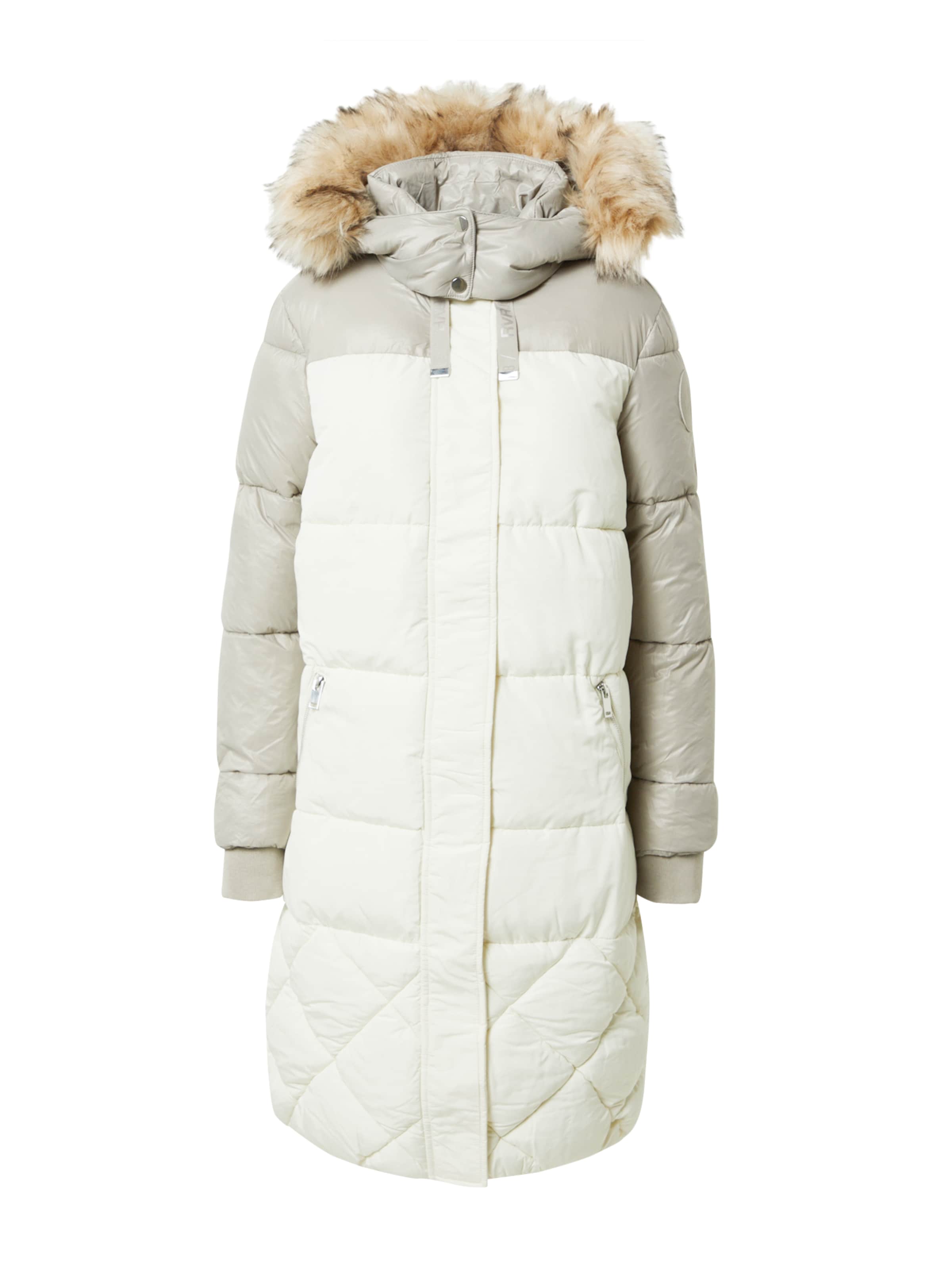 River Island Žieminis paltas kremo balta | HOF.lt