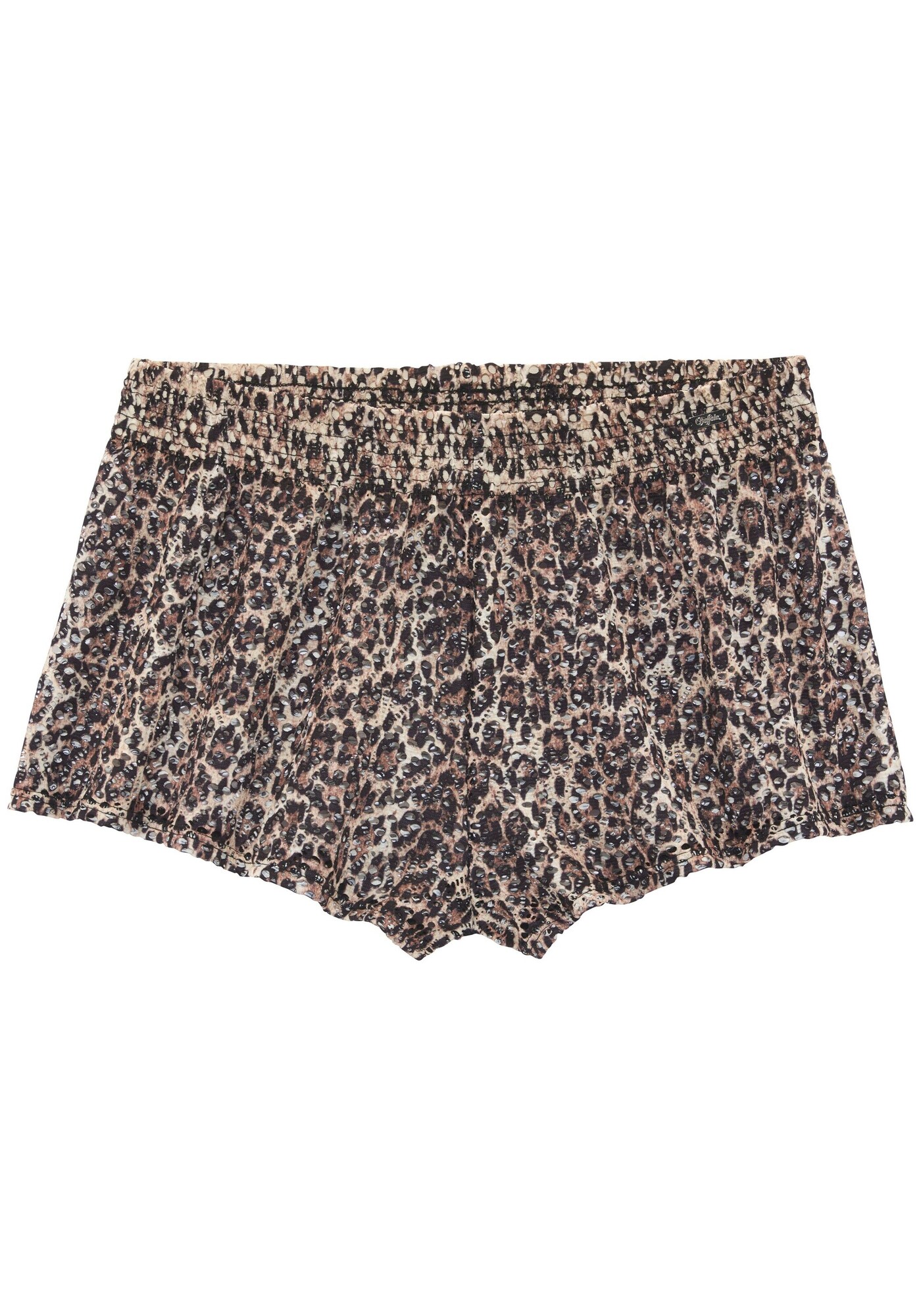 BUFFALO Slip costum de baie  maro / maro deschis / negru