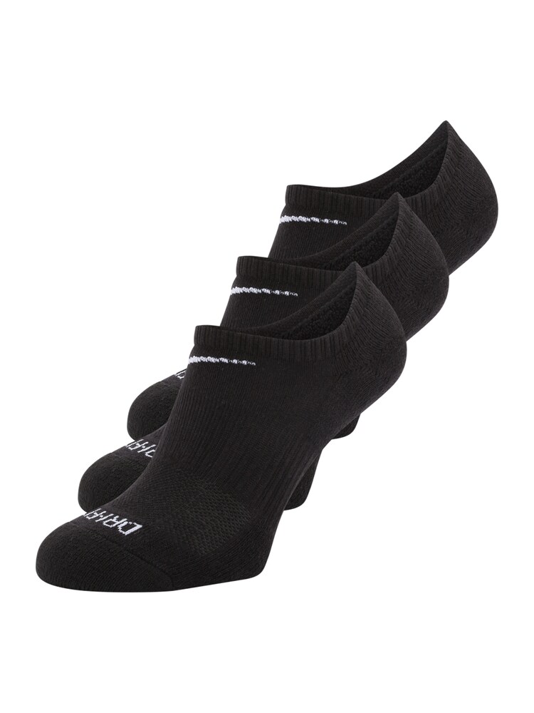 NIKE Sportsocken 'Everyday Plus Cushion' Herren Größe 46/50 schwarz / weiß