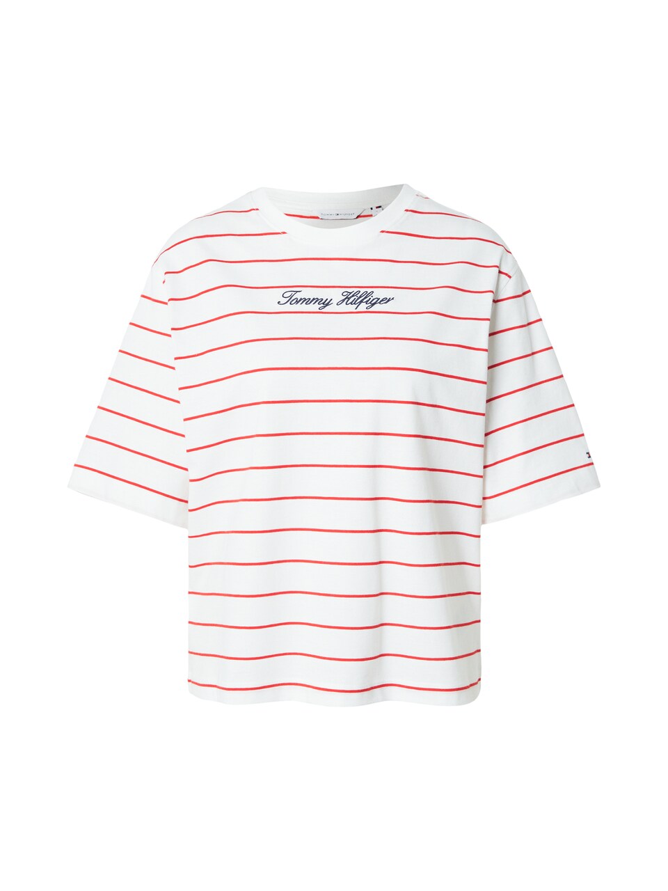T-shirt marinblå / röd