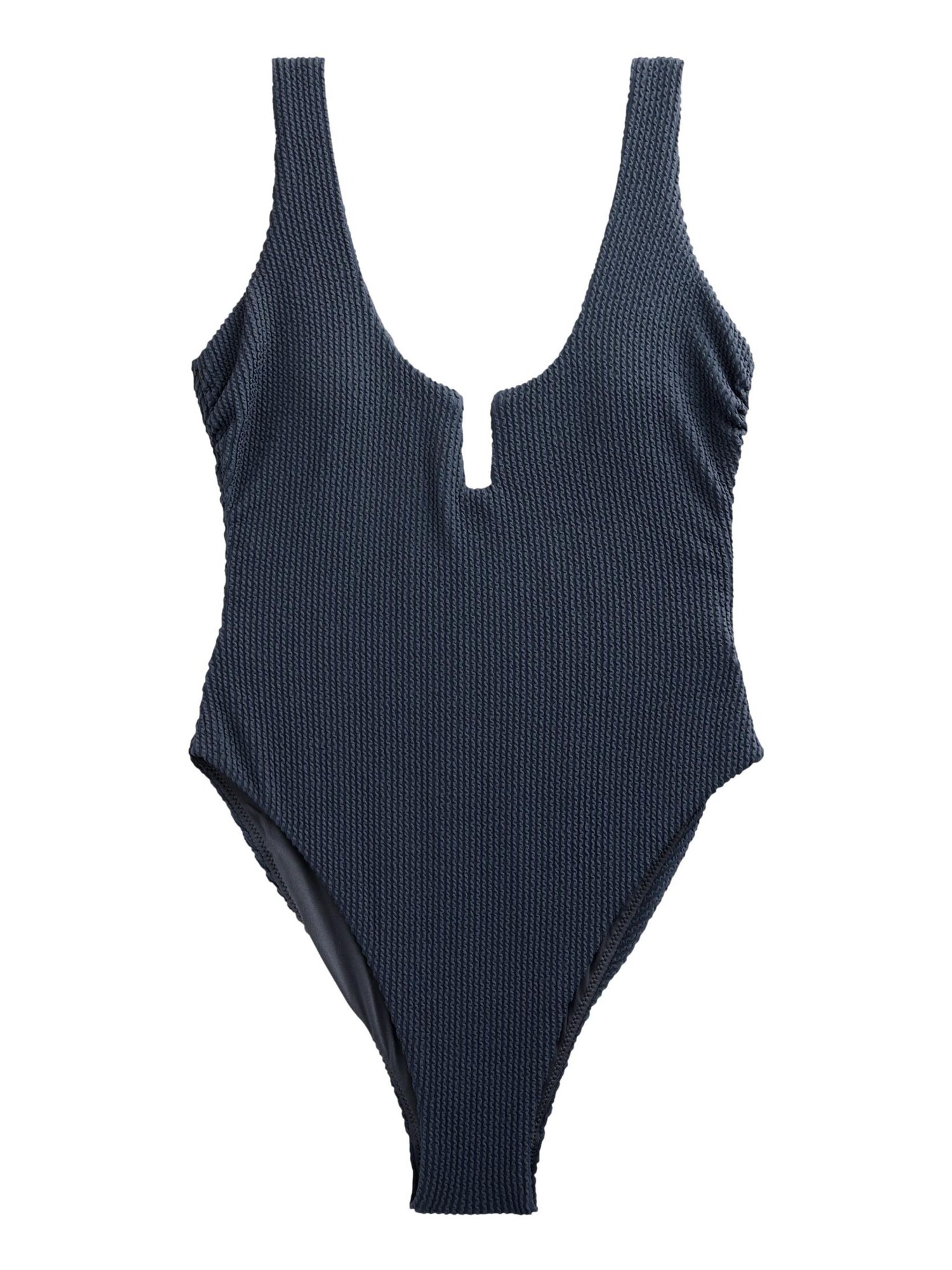 Next Costum de baie întreg  albastru marin