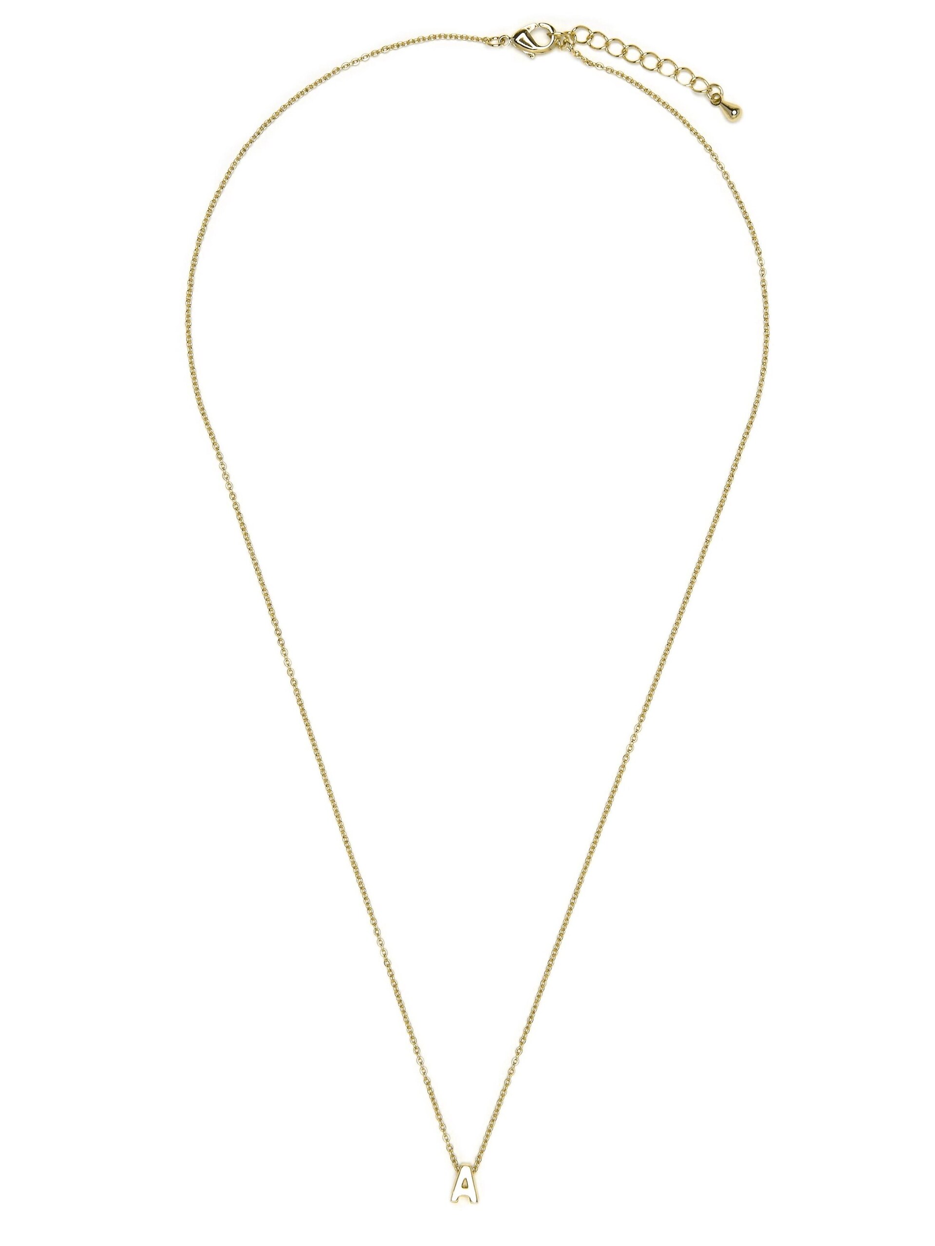 Luxenter Halsband 'Alphabet A' dam