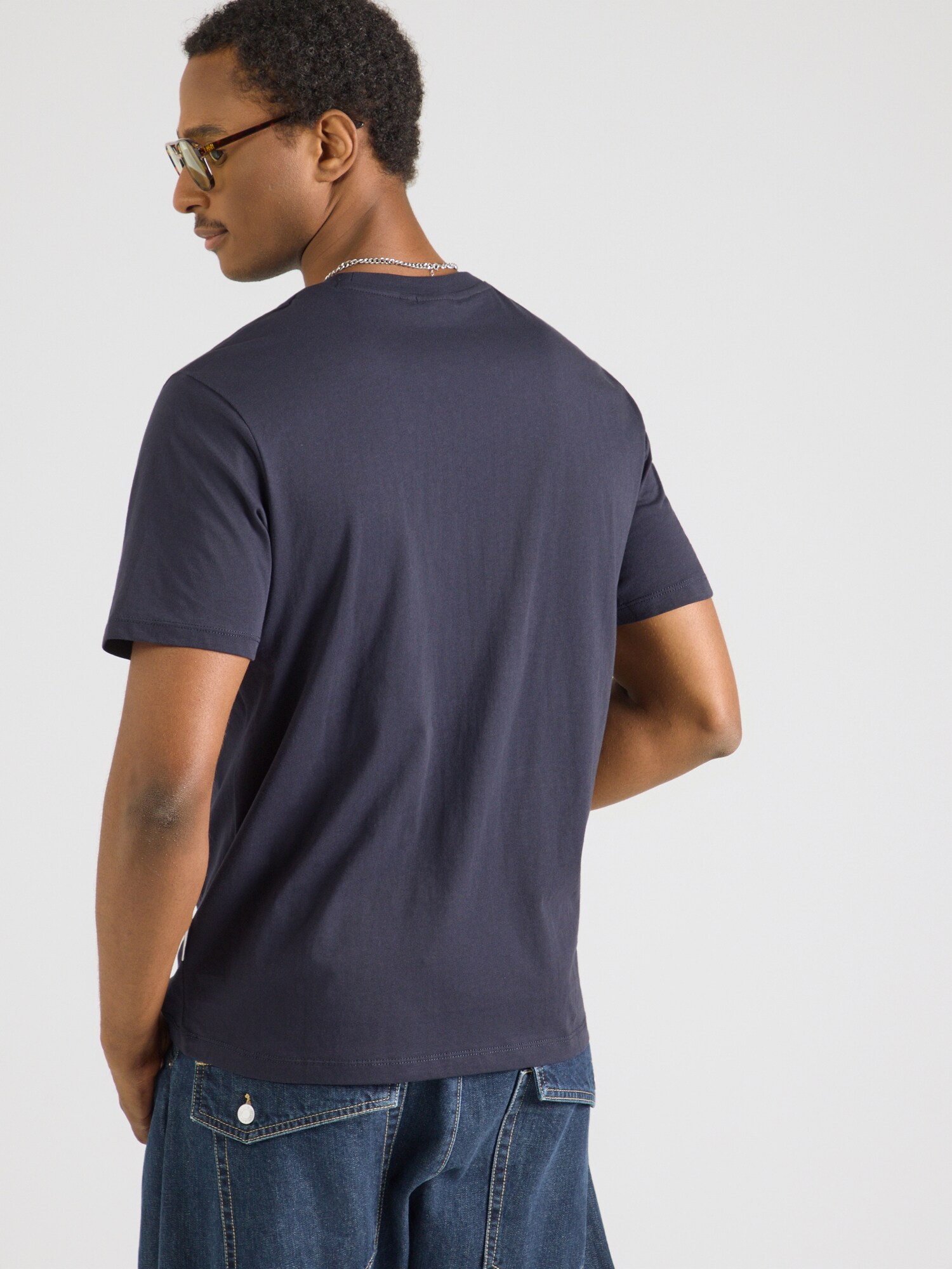NAPAPIJRI Camiseta 'SINE' navy / verde – imagen 3