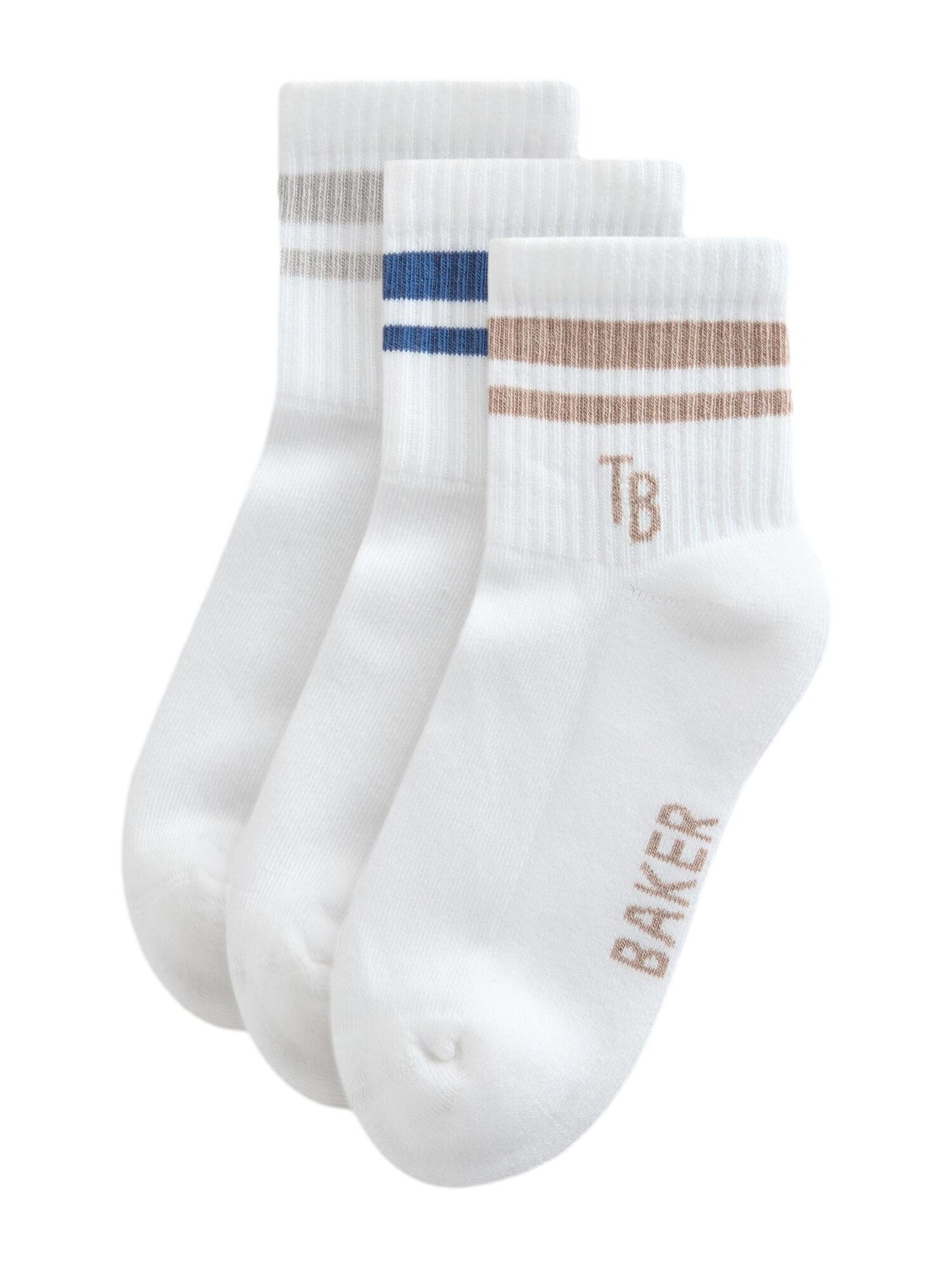 Baker by Ted Baker Șosete  bej închis / albastru / gri / alb