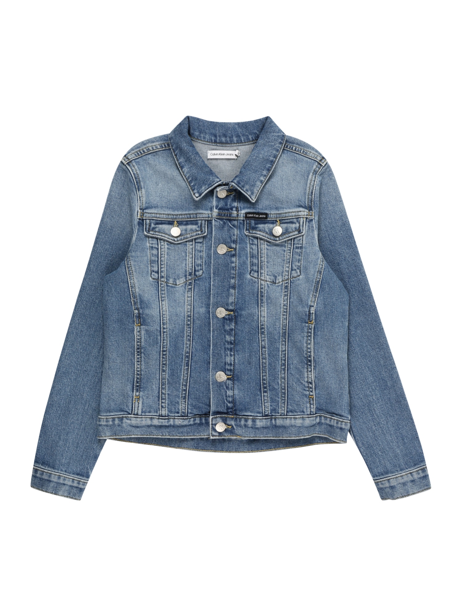 Calvin Klein Jeans Prijelazna jakna 'AUTHENTIC'  plavi traper