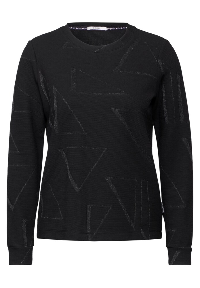 CECIL Shirt Damen Größe XXL schwarz