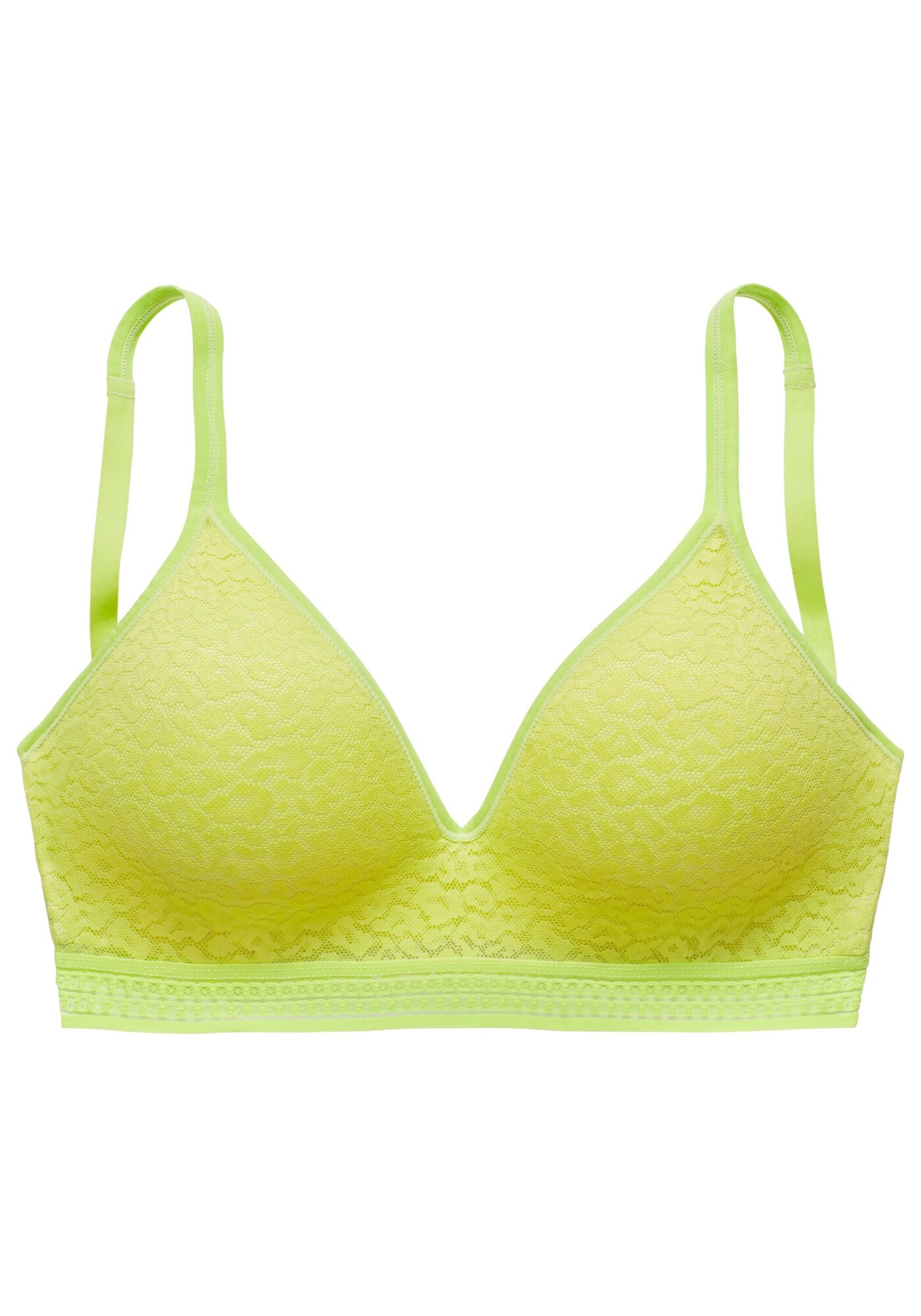 LASCANA Sutien  verde limetă