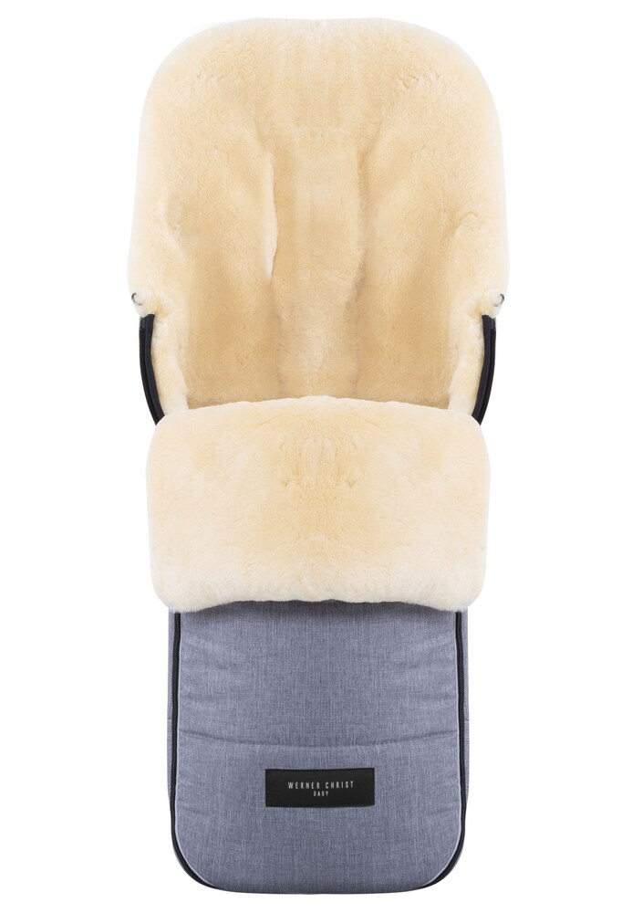 Werner Christ Baby Fußsack 'FLIMS' Größe One Size blaumeliert