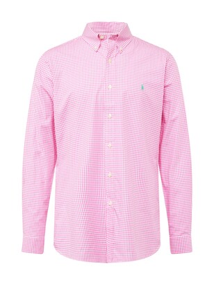 Polo Ralph Lauren Overhemd ‘CUBDPPCS’ Mintgroen / Pink / Wit