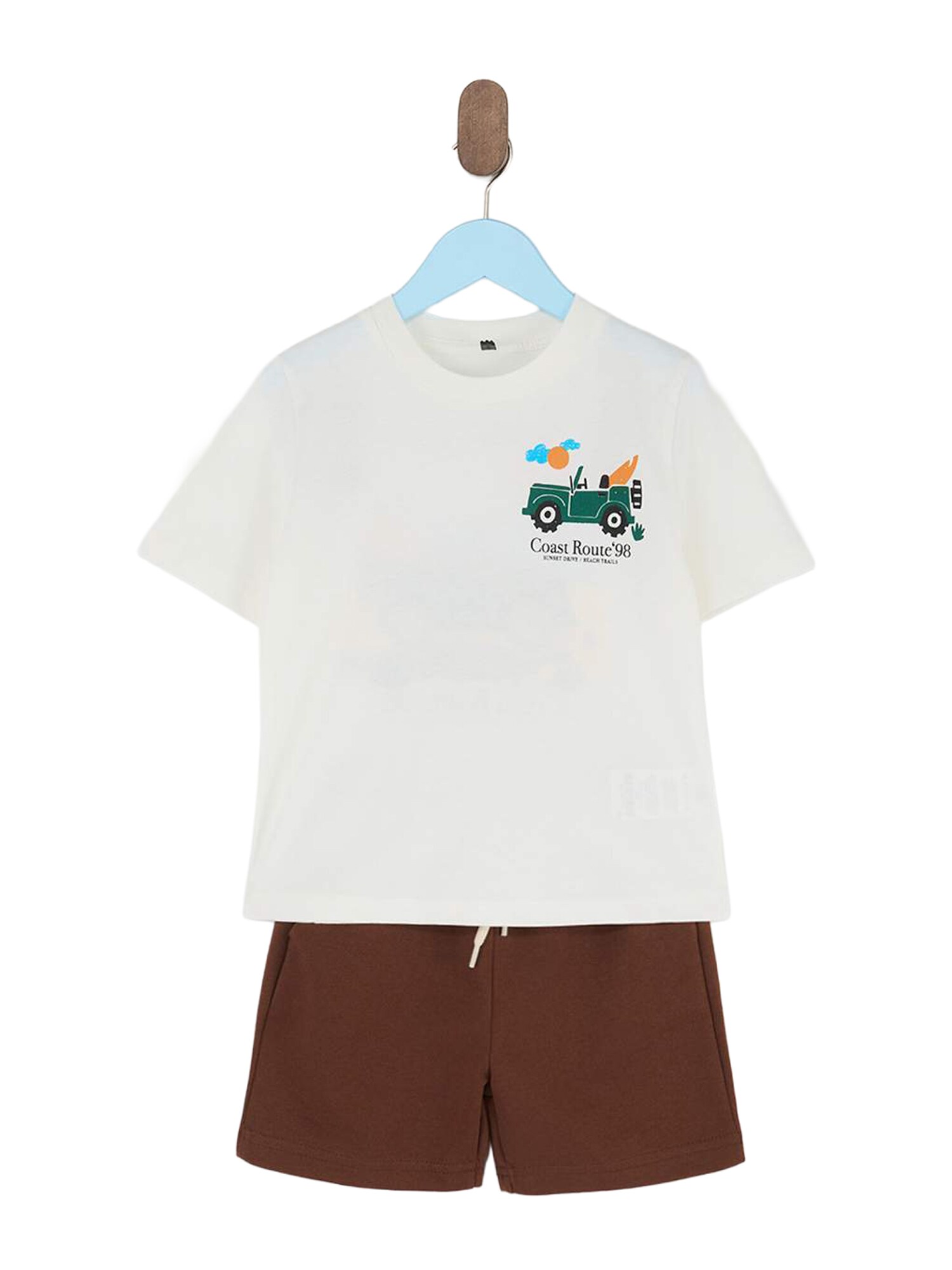 Trendyol Set  béžová / čokoládová / tmavozelená / oranžová