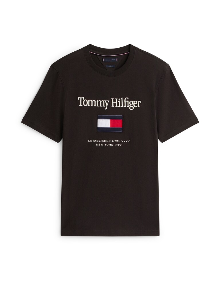 TOMMY HILFIGER T-Shirt Herren Größe XL marine / rot / schwarz / weiß