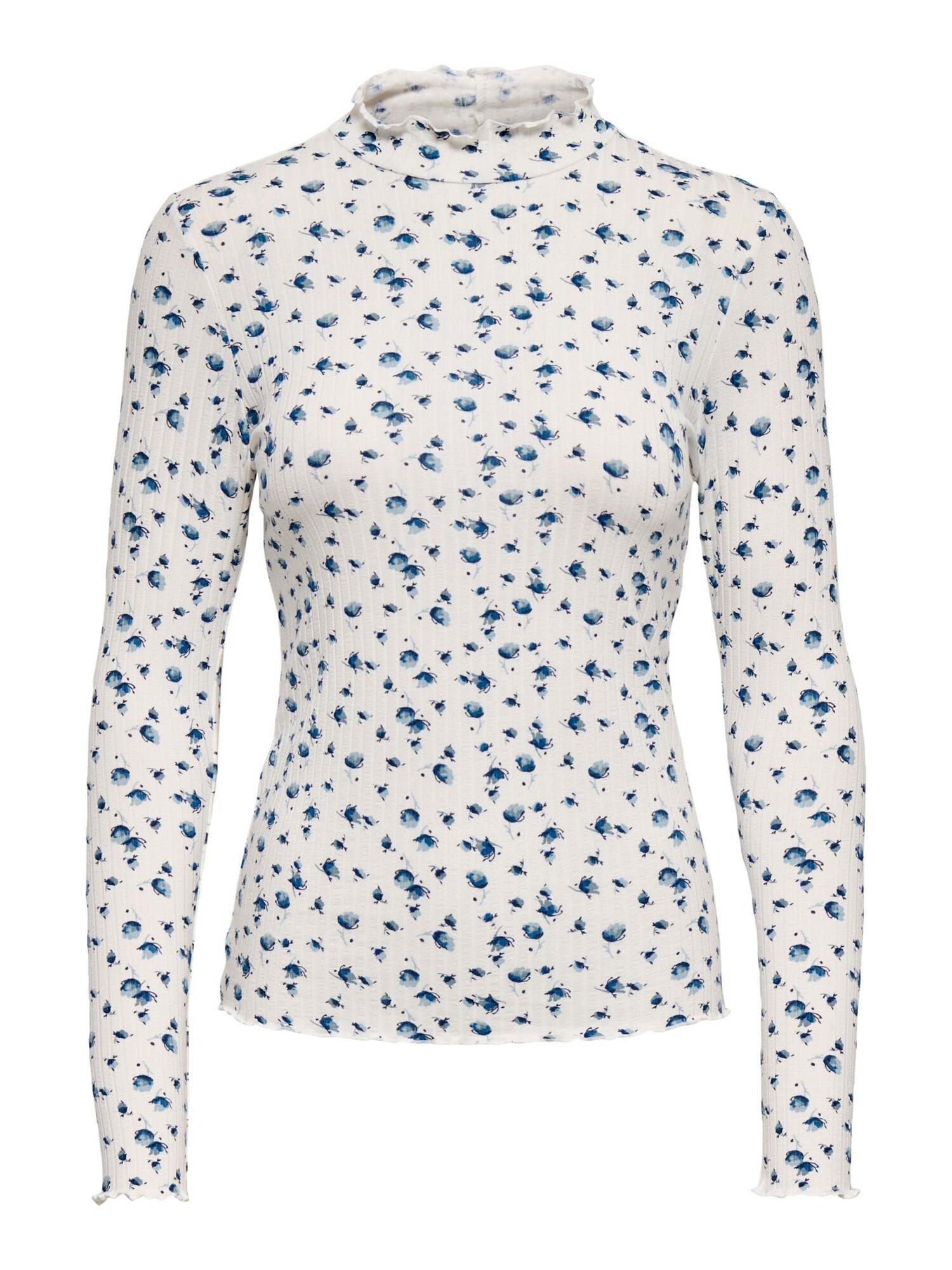 Jdy Shirt 'JDYFransiska' Navy / Opaal / Wit