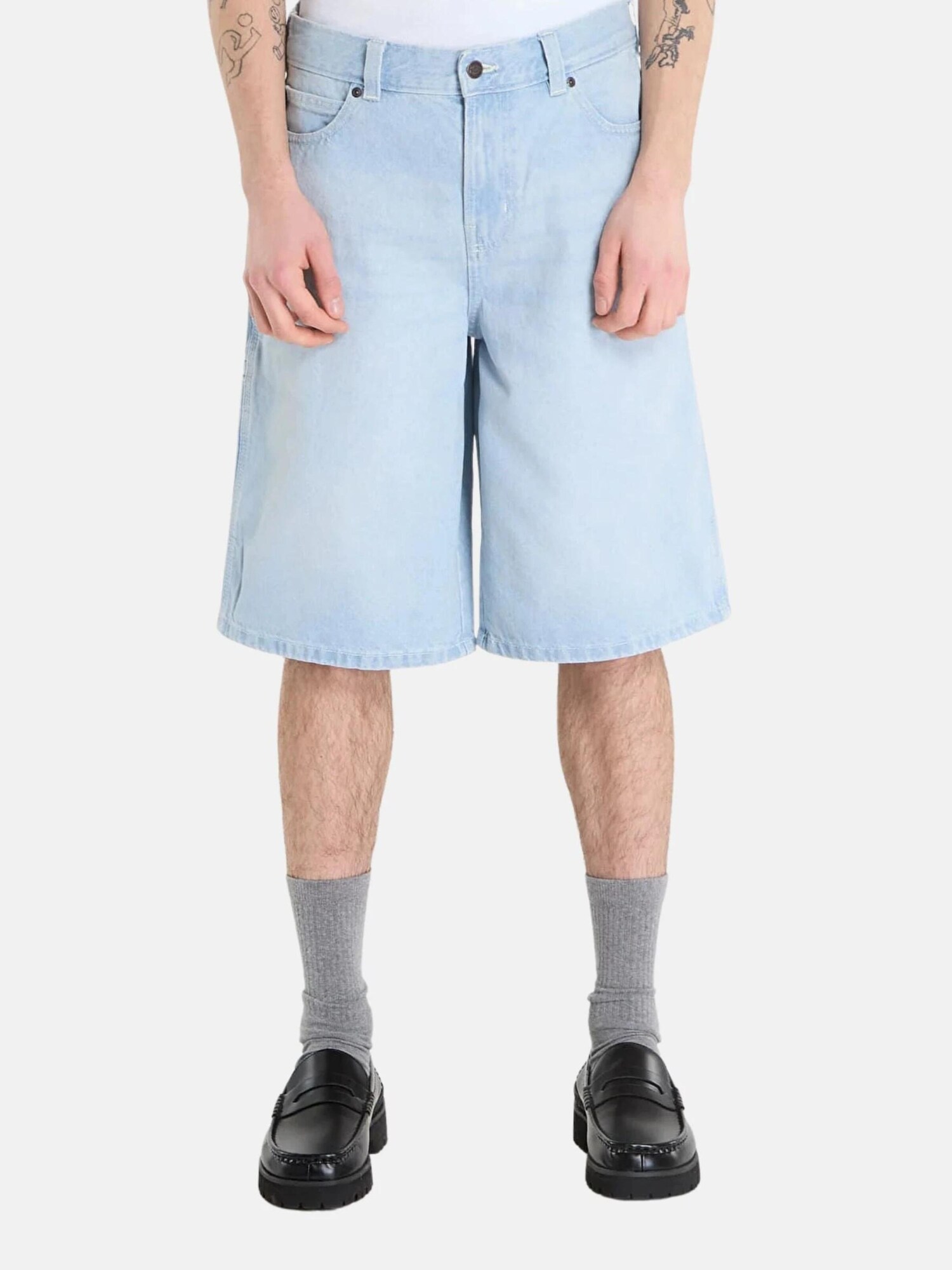 DICKIES Pantalón 'DICKIES 958 13 IN LSE SHORT JEAN BERMUDA' azul claro – imagen 3