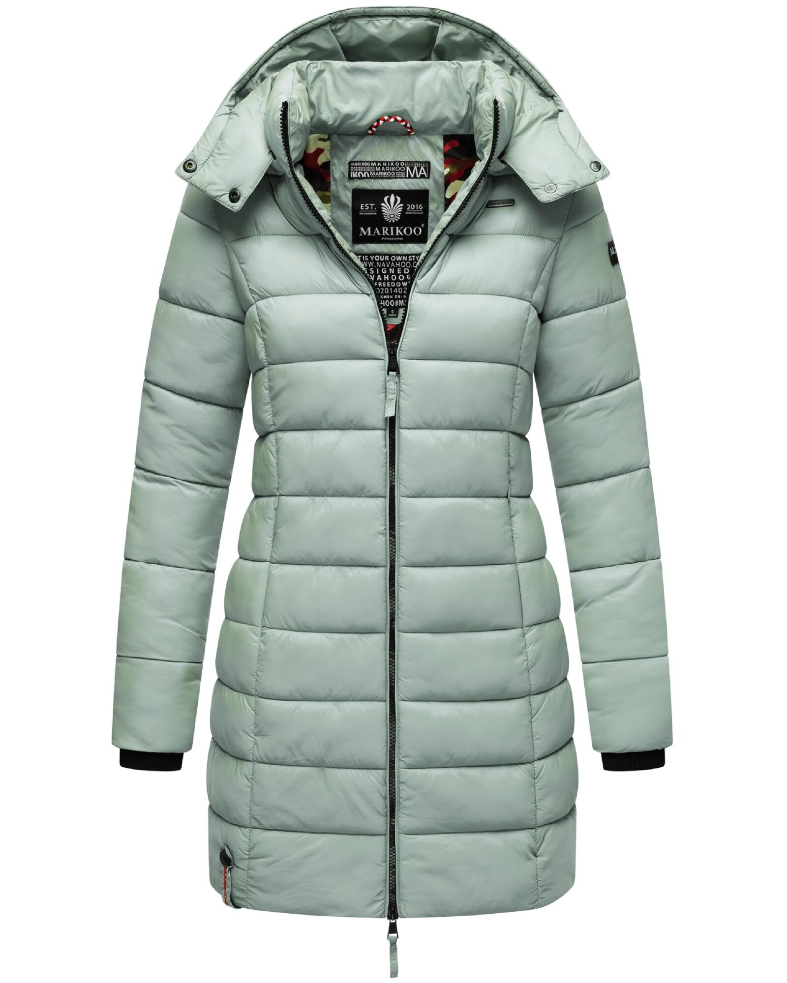 MARIKOO Palton de iarnă Abendsternchen  verde deschis