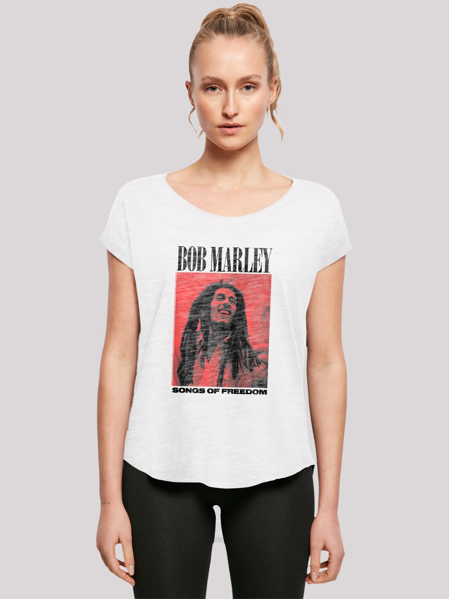 Thumbnail - F4NT4STIC Shirt Bob Marley Songs Of Freedom Reggae Music