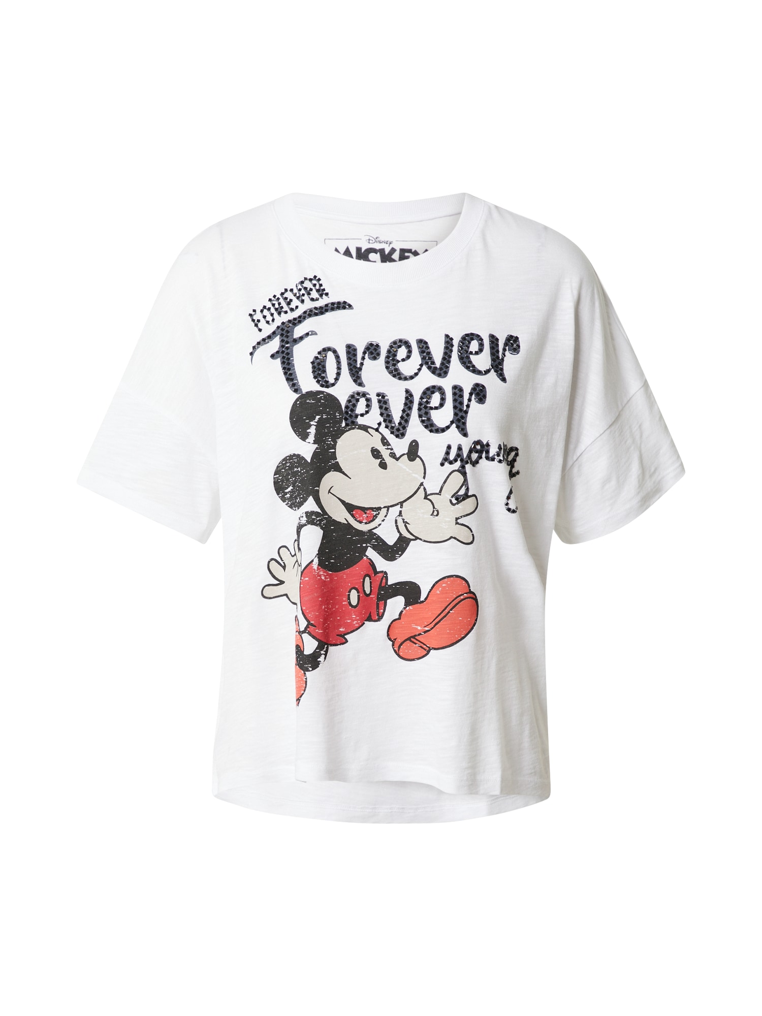 Frogbox Marškinėliai 'Forever Mickey' mišrios spalvos / balta