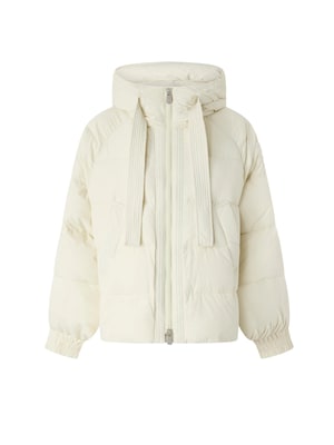 PINKO Chaqueta de invierno 'PINKO DICENTRA IMBOTTITOTELOA TECNICA CREPE GIUBBINO'  blanco