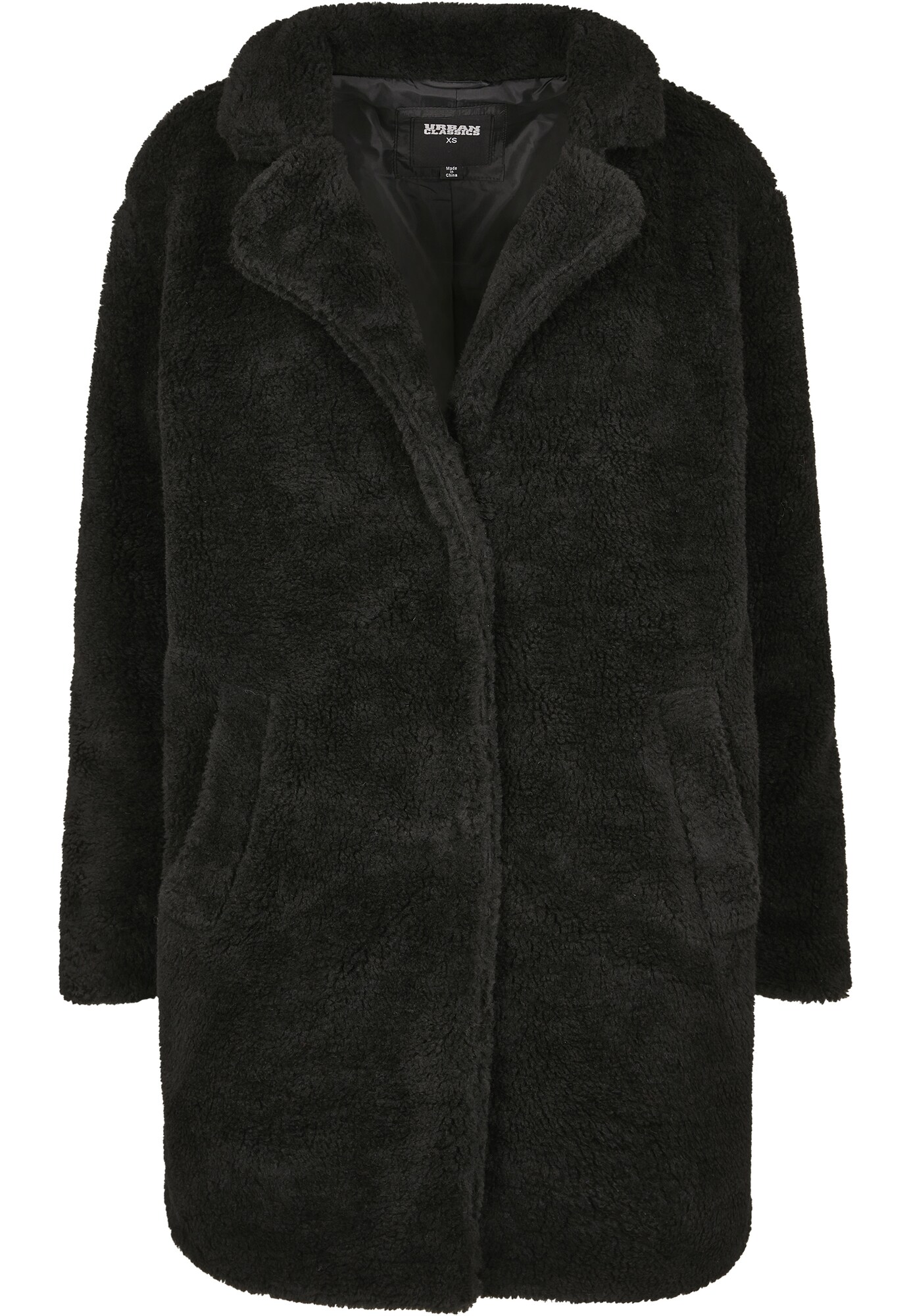Urban Classics Curvy Žieminis paltas  juoda