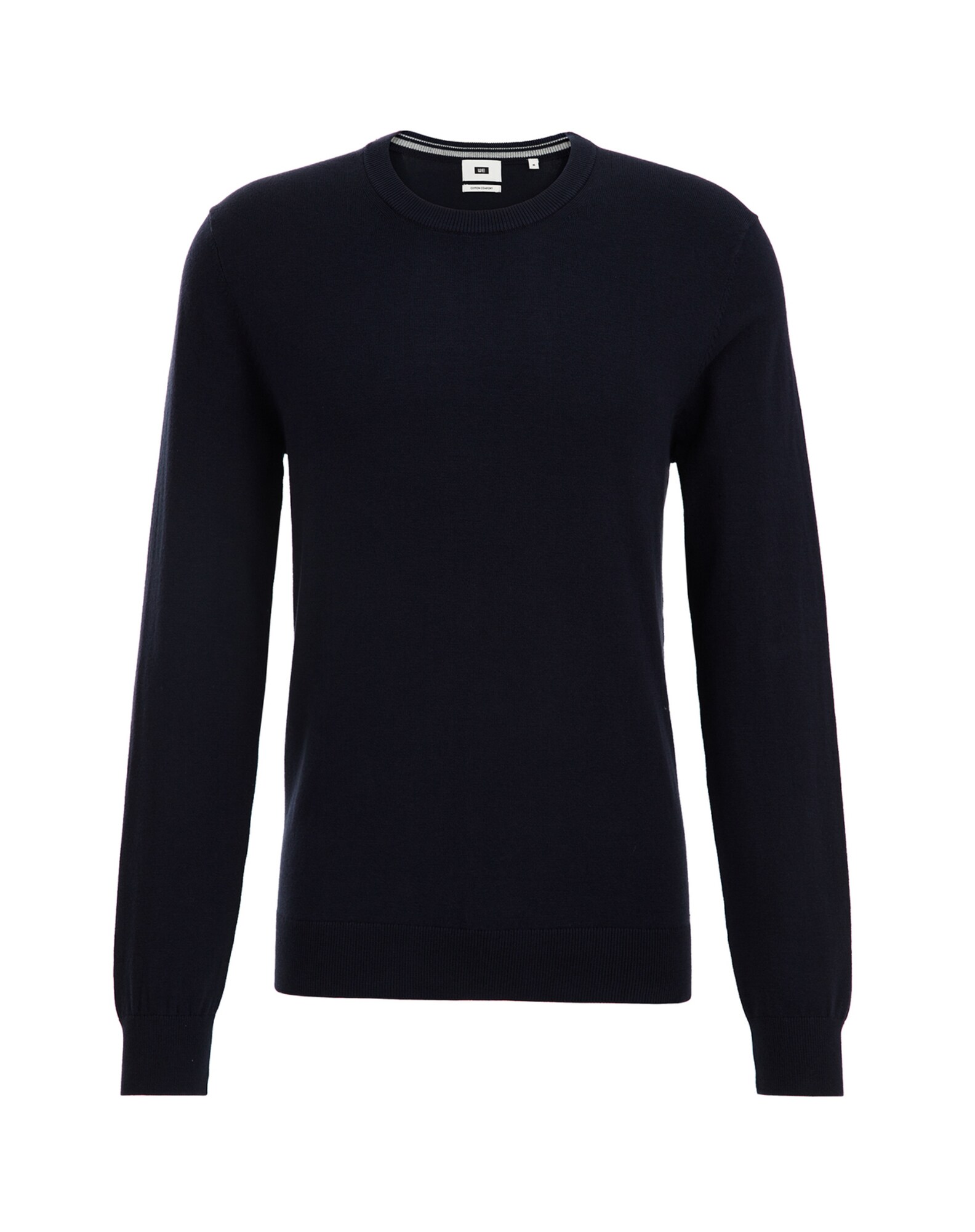 WE Fashion Pulover  albastru noapte