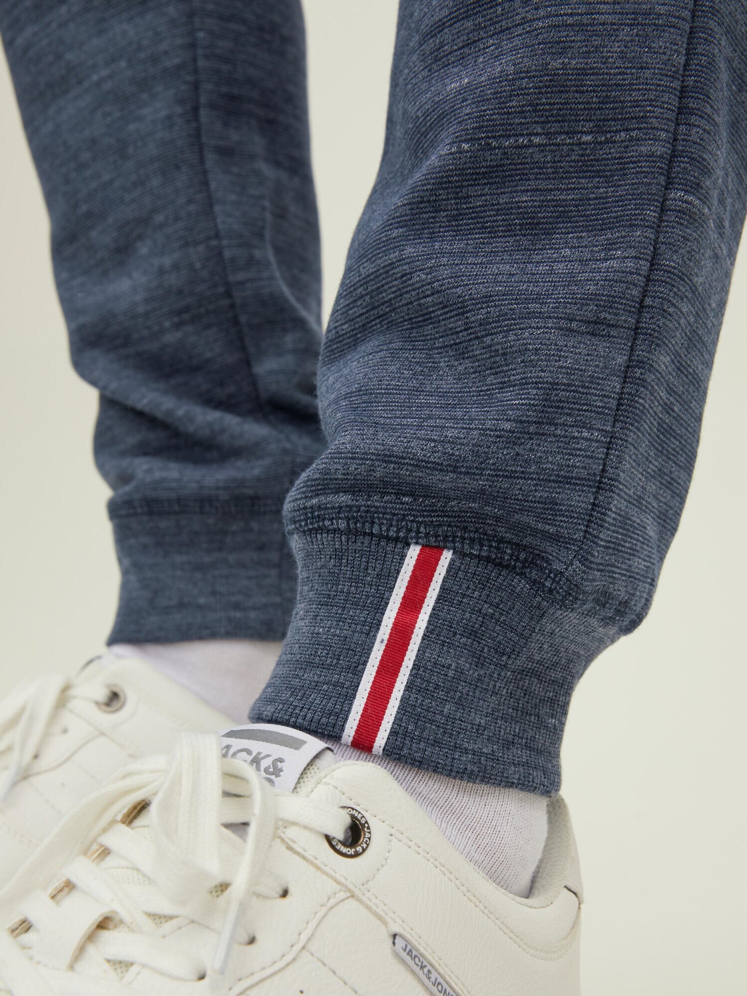 JACK & JONES Nohavice 'Gorden Berg' námornícka modrá / námornícka modrá / červená / biela (obrázok 5)