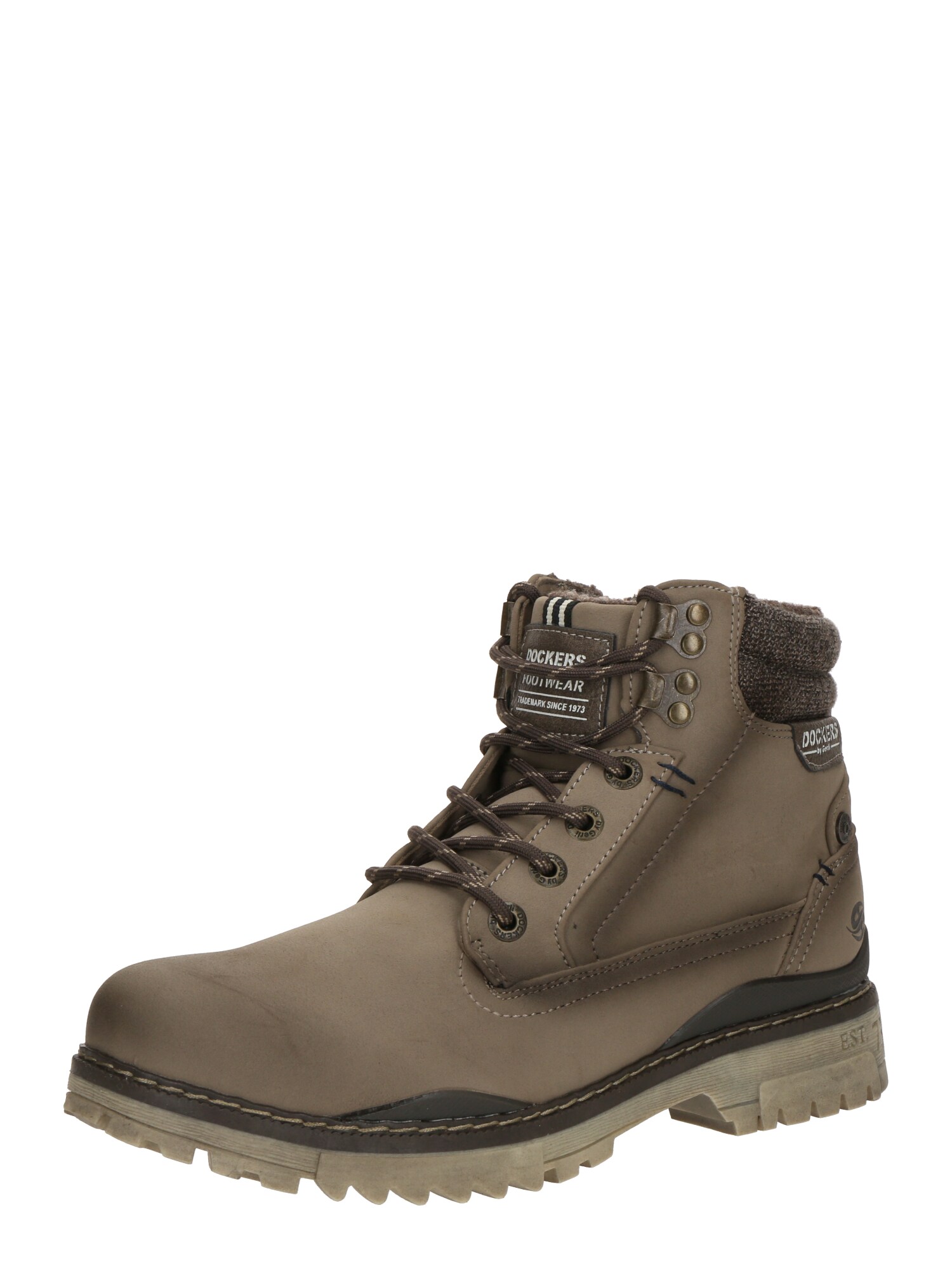 Dockers by Gerli Botas con cordones '47LY101'  taupe / blanco