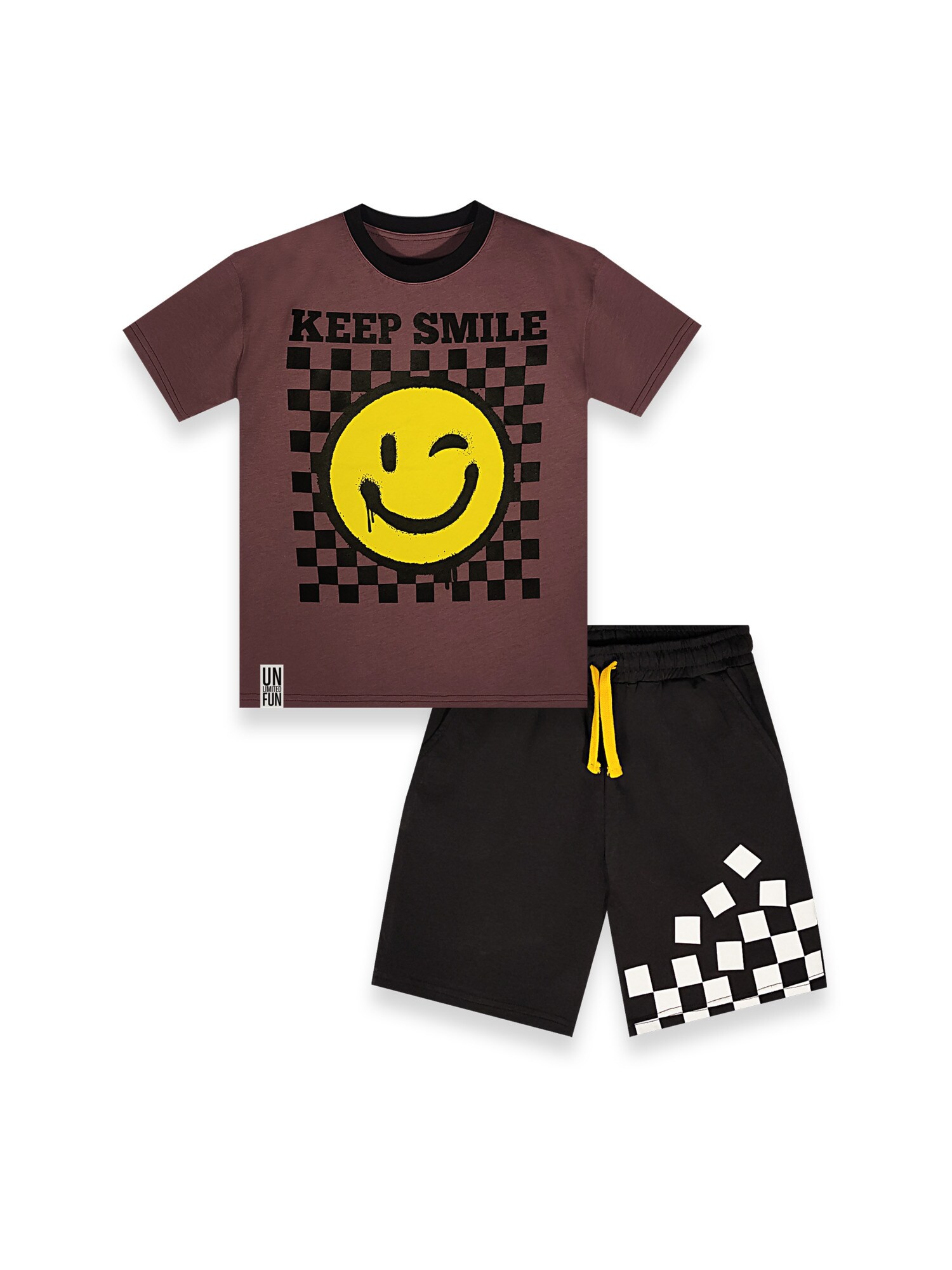 Denokids Set 'Cff-26Y1-077' Zwart