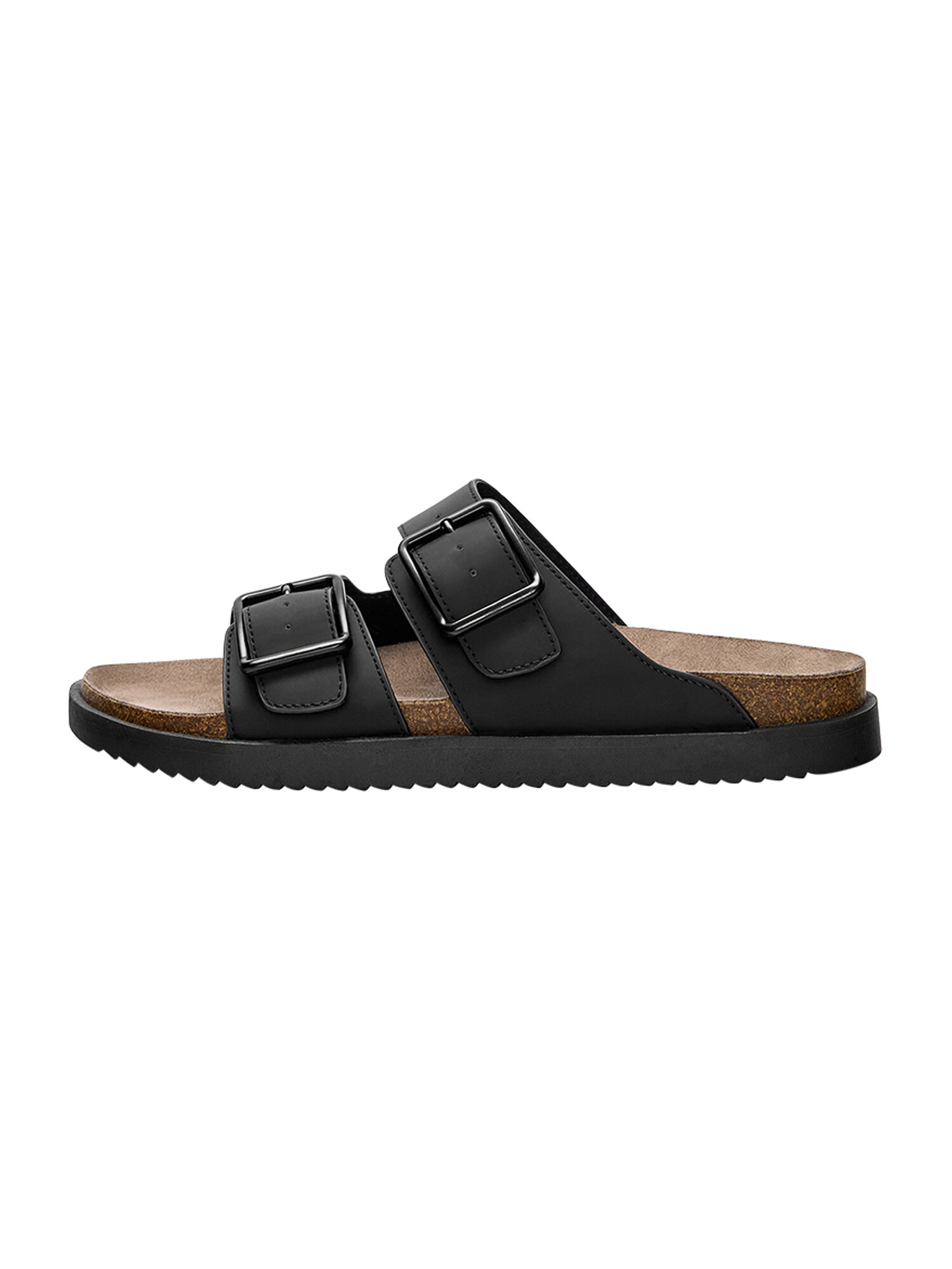 Pull&Bear Papucs  fekete termék 2. képe