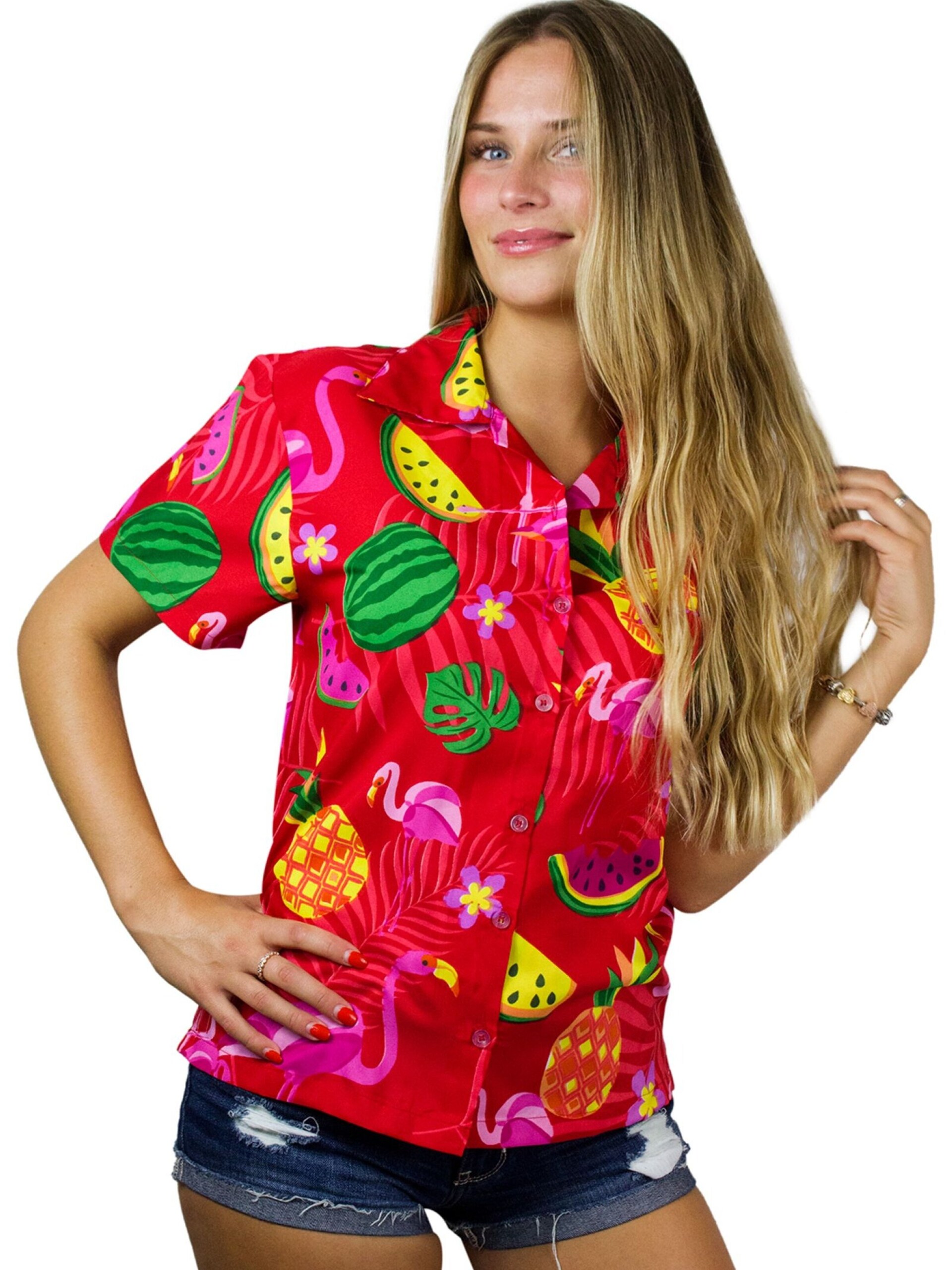 King Kameha Blus 'Flamingo Melone' dam