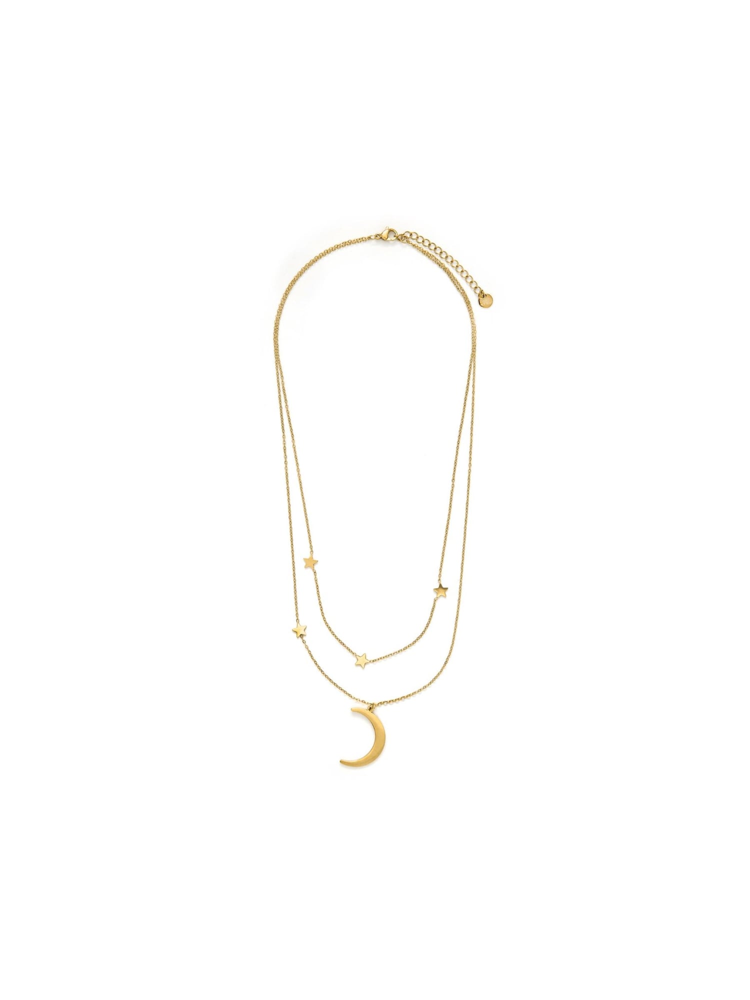 Luxenter-halsband i 18 karat gult guld monil 3