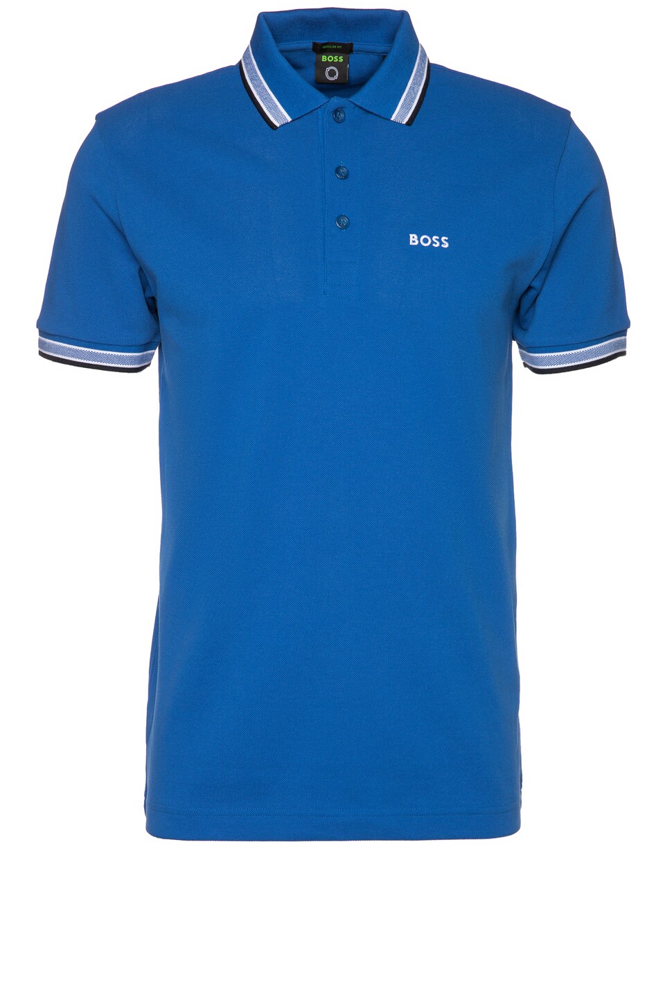 T-shirt 'Paddy' royalblå / svart
