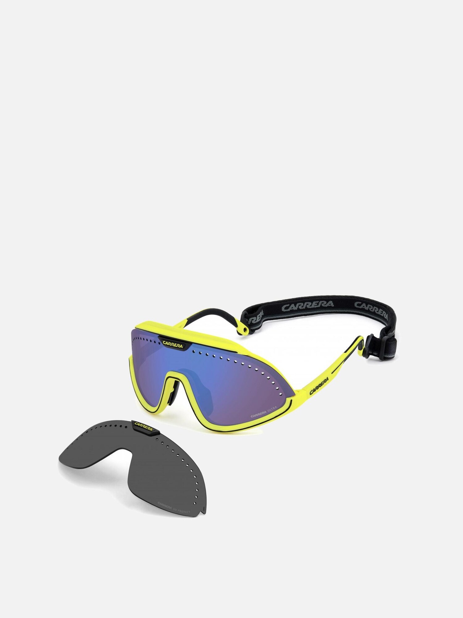 Carrera Gafas de sol 'Carrera C SPORT 01/S Matte black gold 99/1/125 MAN Sunglasses'  amarillo