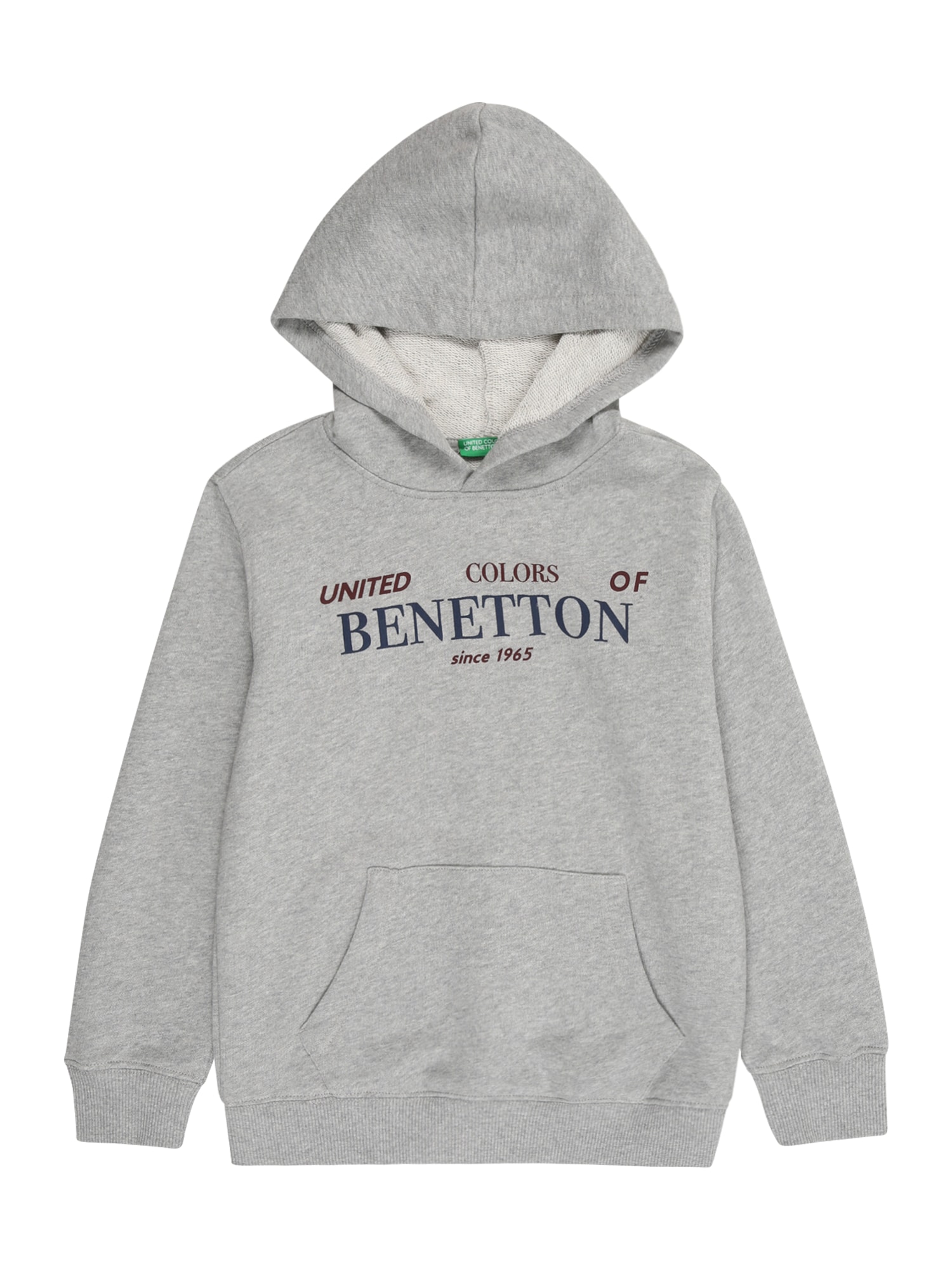 UNITED COLORS OF BENETTON Tréning póló  tengerészkék / szürke melír / borvörös akciós termékkép 1