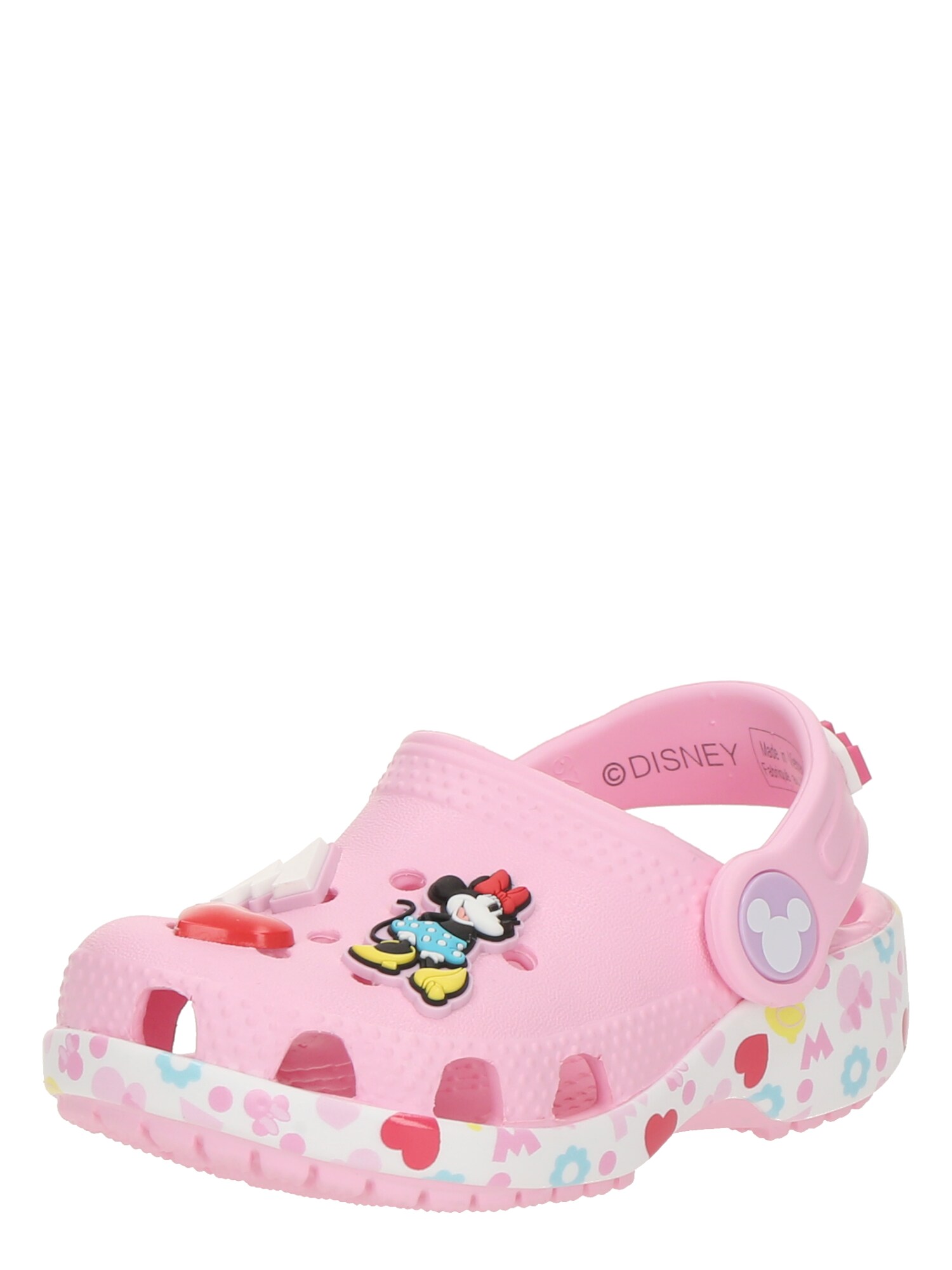 Crocs Nyitott cipők 'Mickey Frnds Minnie Cls'  sárga / rózsaszín / piros / fehér akciós termékkép 1