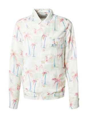 Scotch & Soda Tussenjas Blauw / Lichtblauw / Pastelgroen / Offwhite