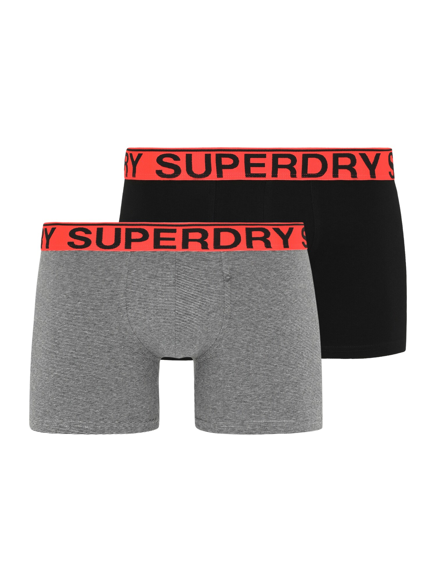 Superdry Boxeralsók  szürke melír / piros / fekete akciós termékkép 1