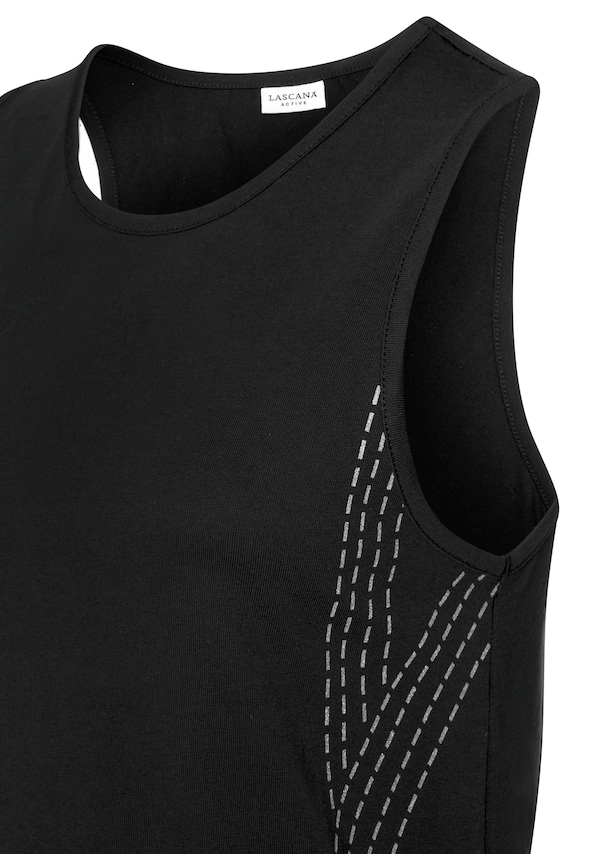 LASCANA ACTIVE, Sport top, fekete, 1 kép a 5 közül
