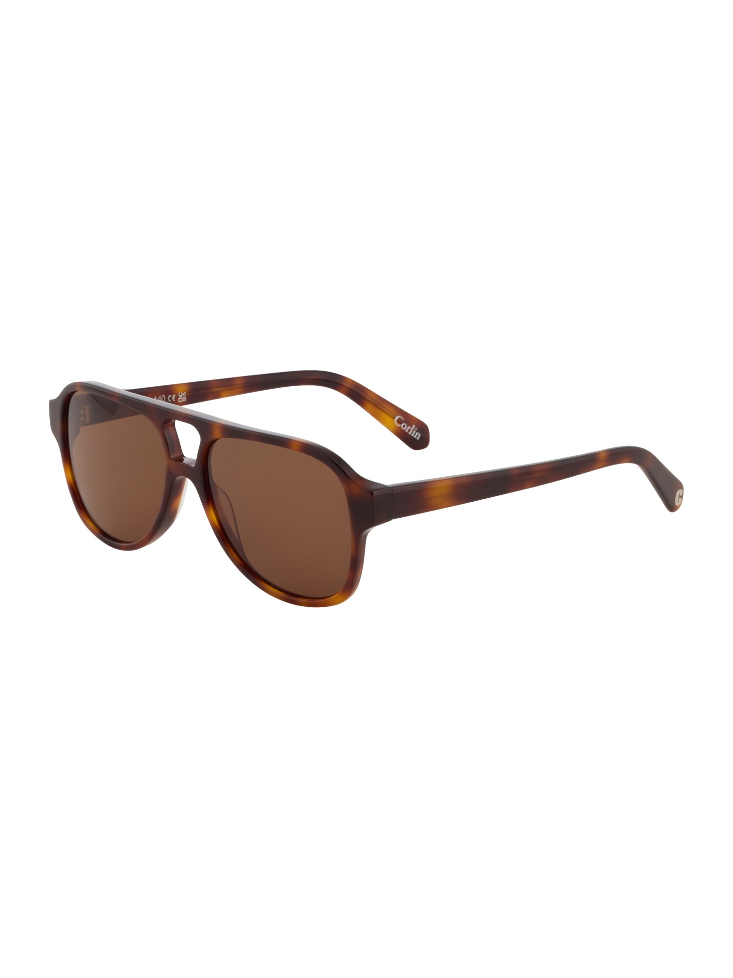 Corlin Ochelari de soare 'Gelo Tortoise'  ciocolatiu / maro coniac