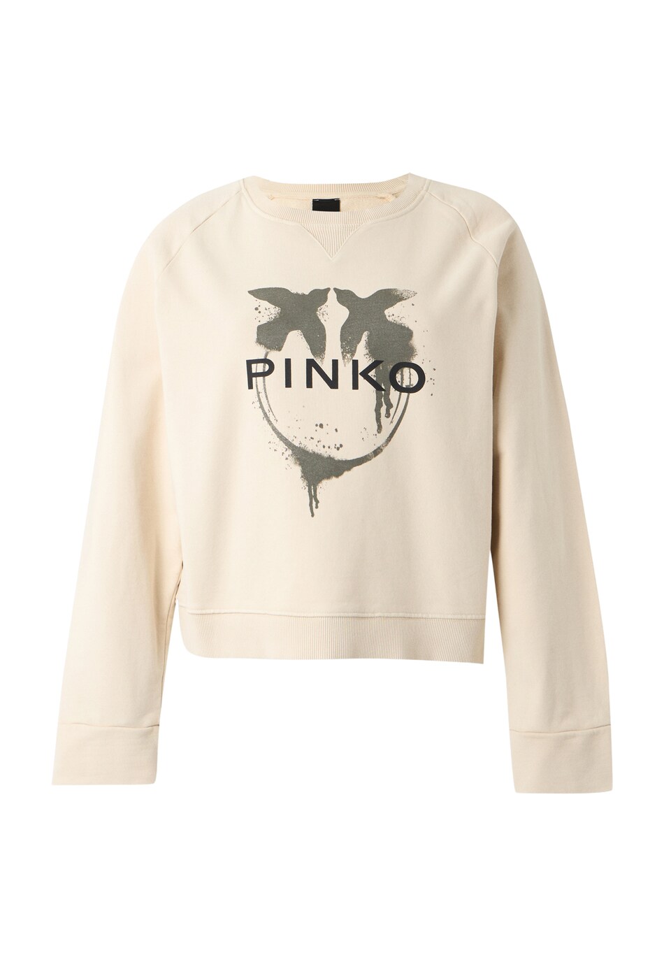Sweatshirt 'NEVES' kräm / grön