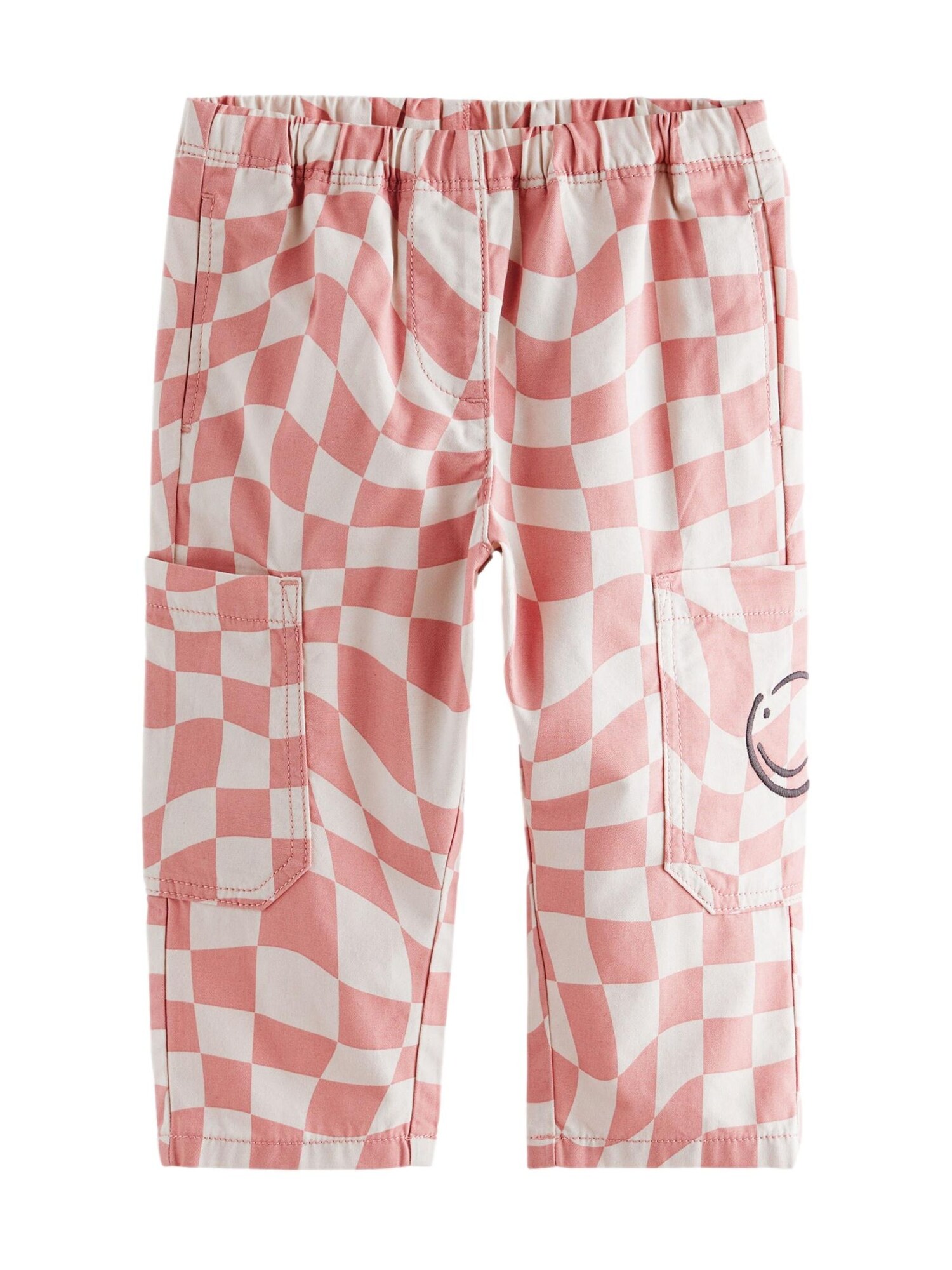 Next Pantaloni  roz / alb
