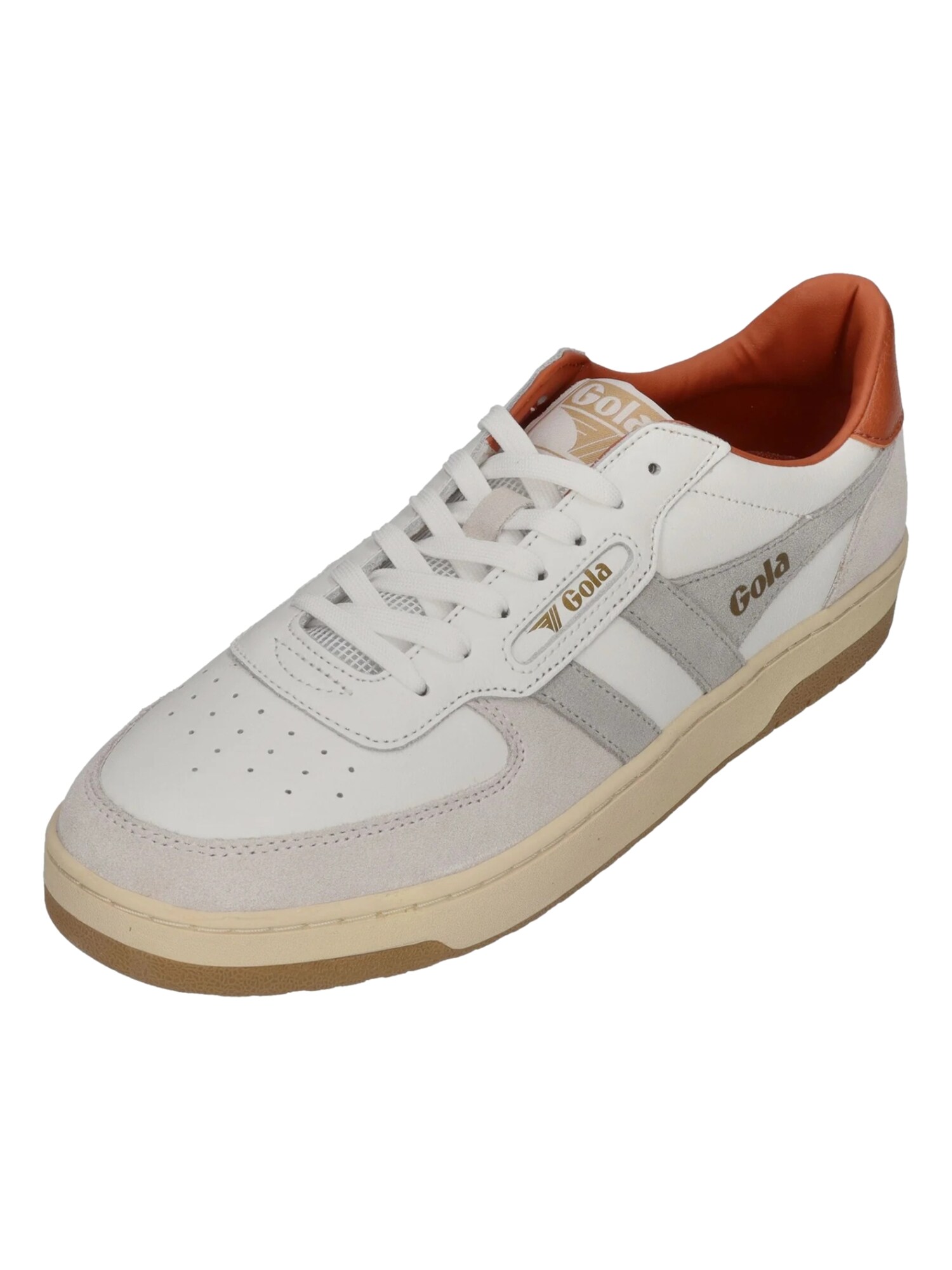 Gola Zapatillas deportivas bajas 'Hawk'  gris / gris claro / langosta / blanco – imagen 4