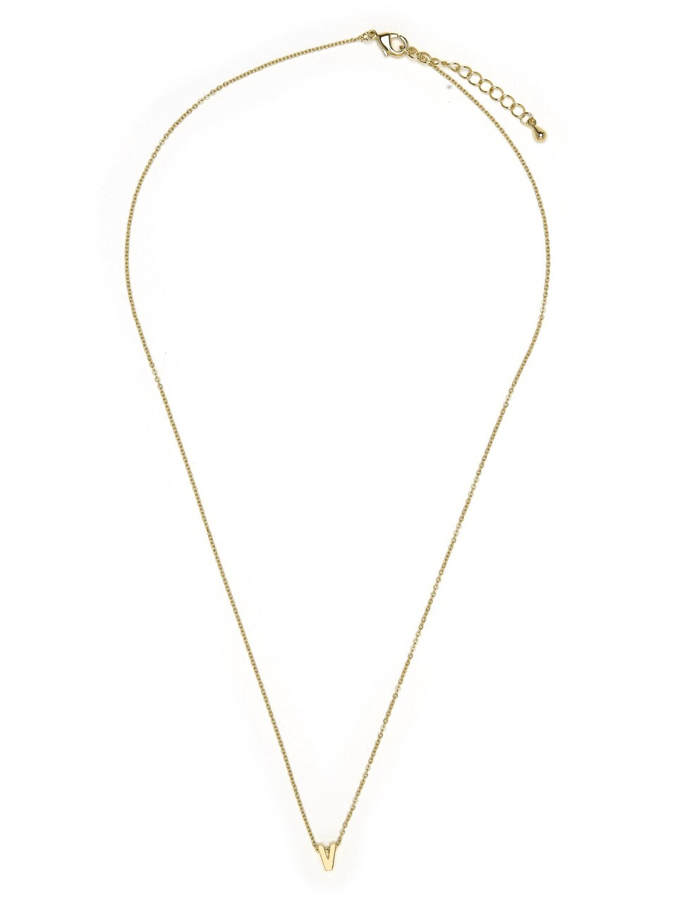 Halsband 'Alphabet V'
