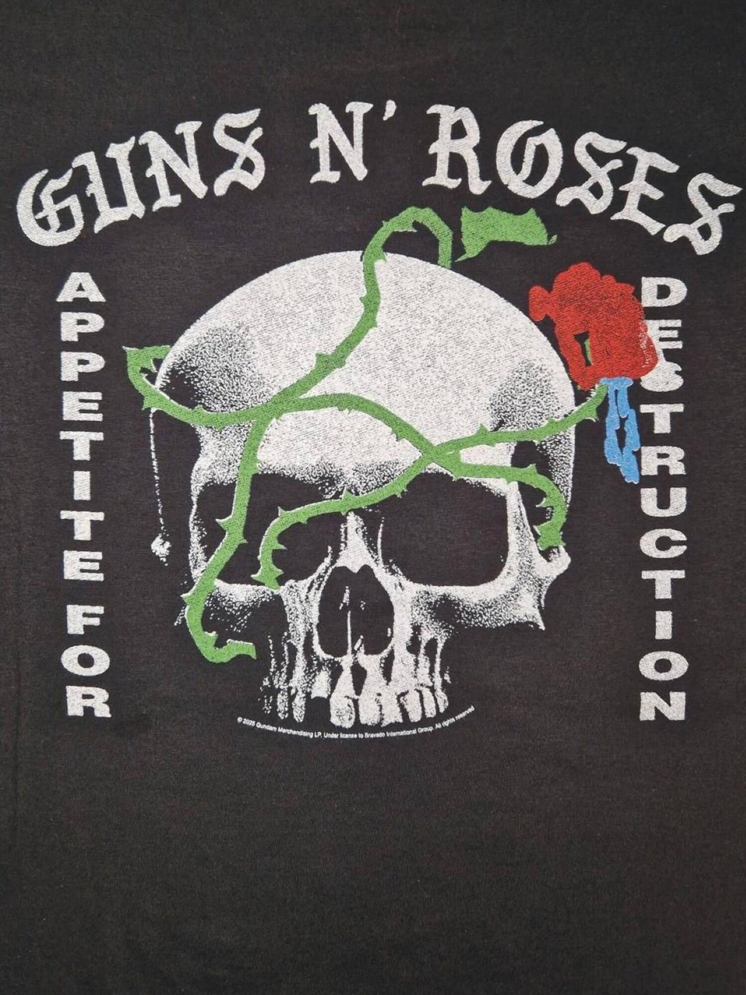 GUNS N' ROSES Sudadera 'Guns n´Roses Skull Revision Hoodie'  negro – imagen 3