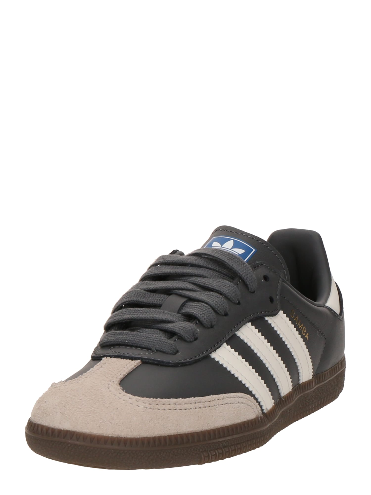 ADIDAS ORIGINALS Sneaker low SAMBA  bej / gri închis / alb