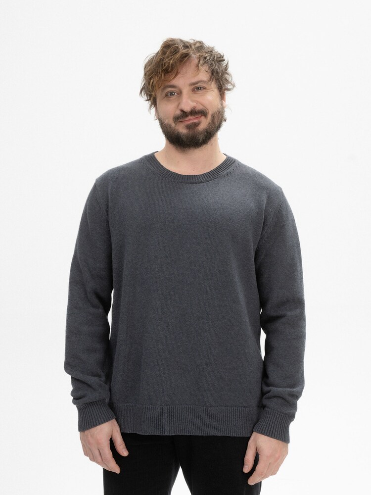 MELA Pulóver 'Charun' Férfi szürke , Méret M