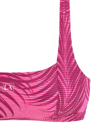 LASCANA ACTIVE, Sport bikini felső, rózsaszín